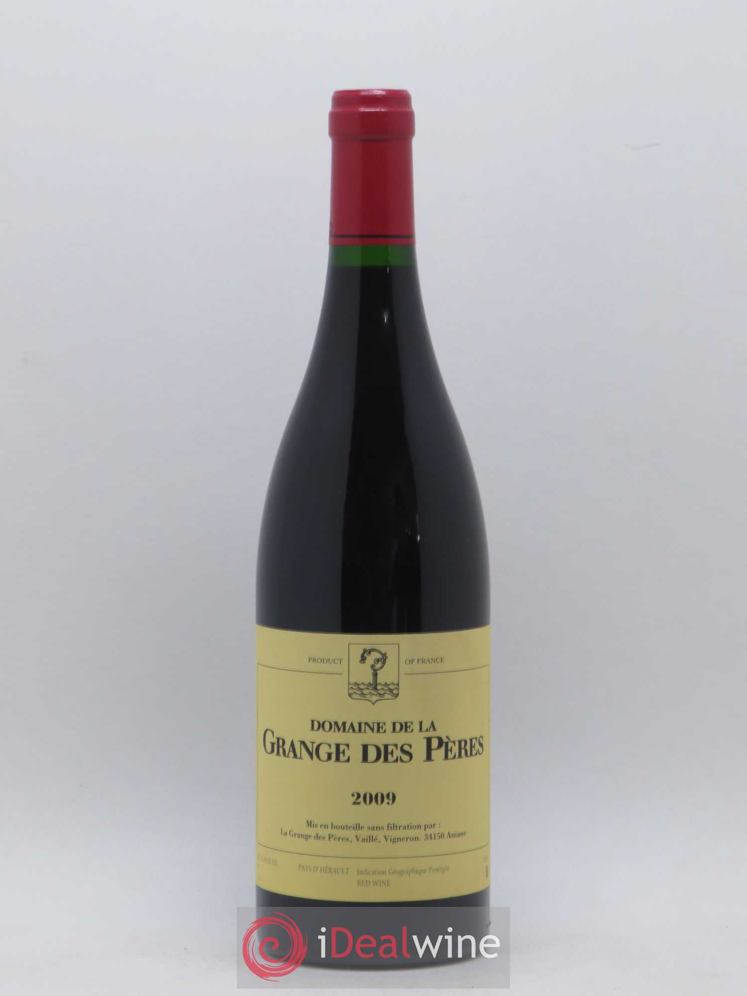 Pays d'Hérault Grange des Pères Laurent Vaillé 2009 - Lot de 1 bouteille - 0