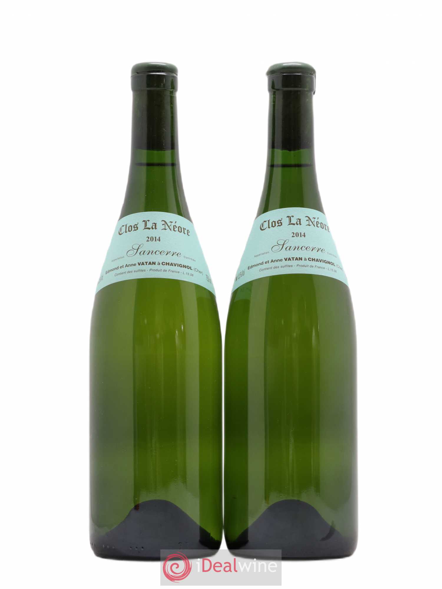 Sancerre Clos la Neore Edmond Vatan 2014 - Lot de 2 bouteilles - 0