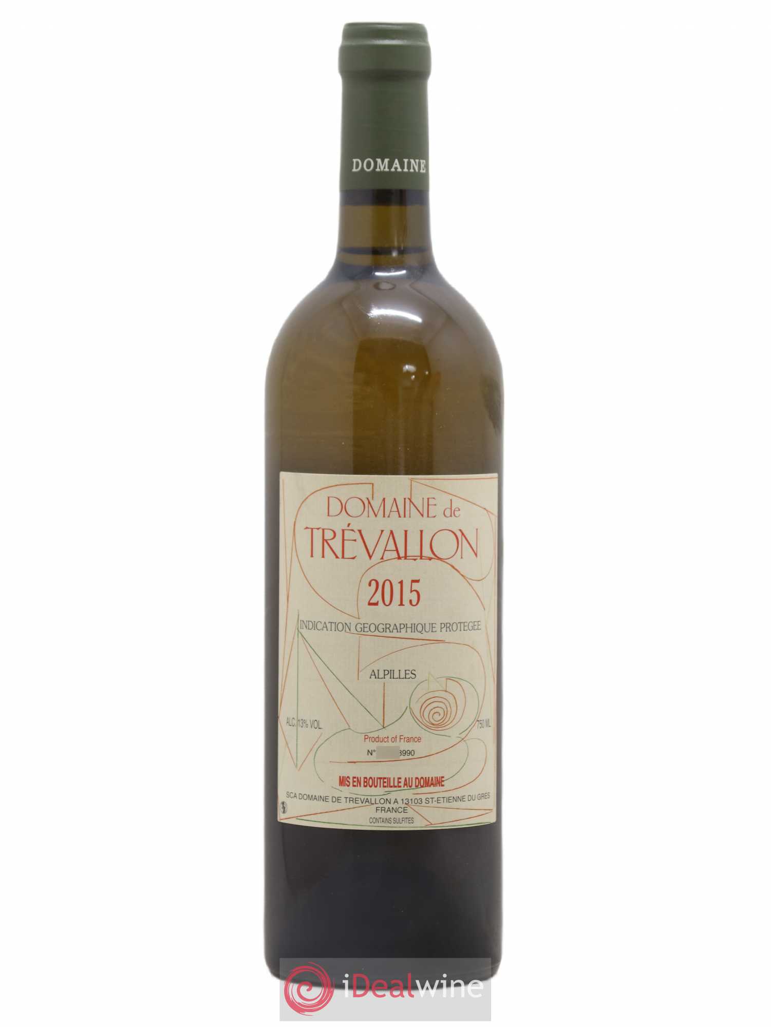 Alpilles Trévallon (Domaine de) Eloi Dürrbach 2015 - Lot de 1 bouteille - 0