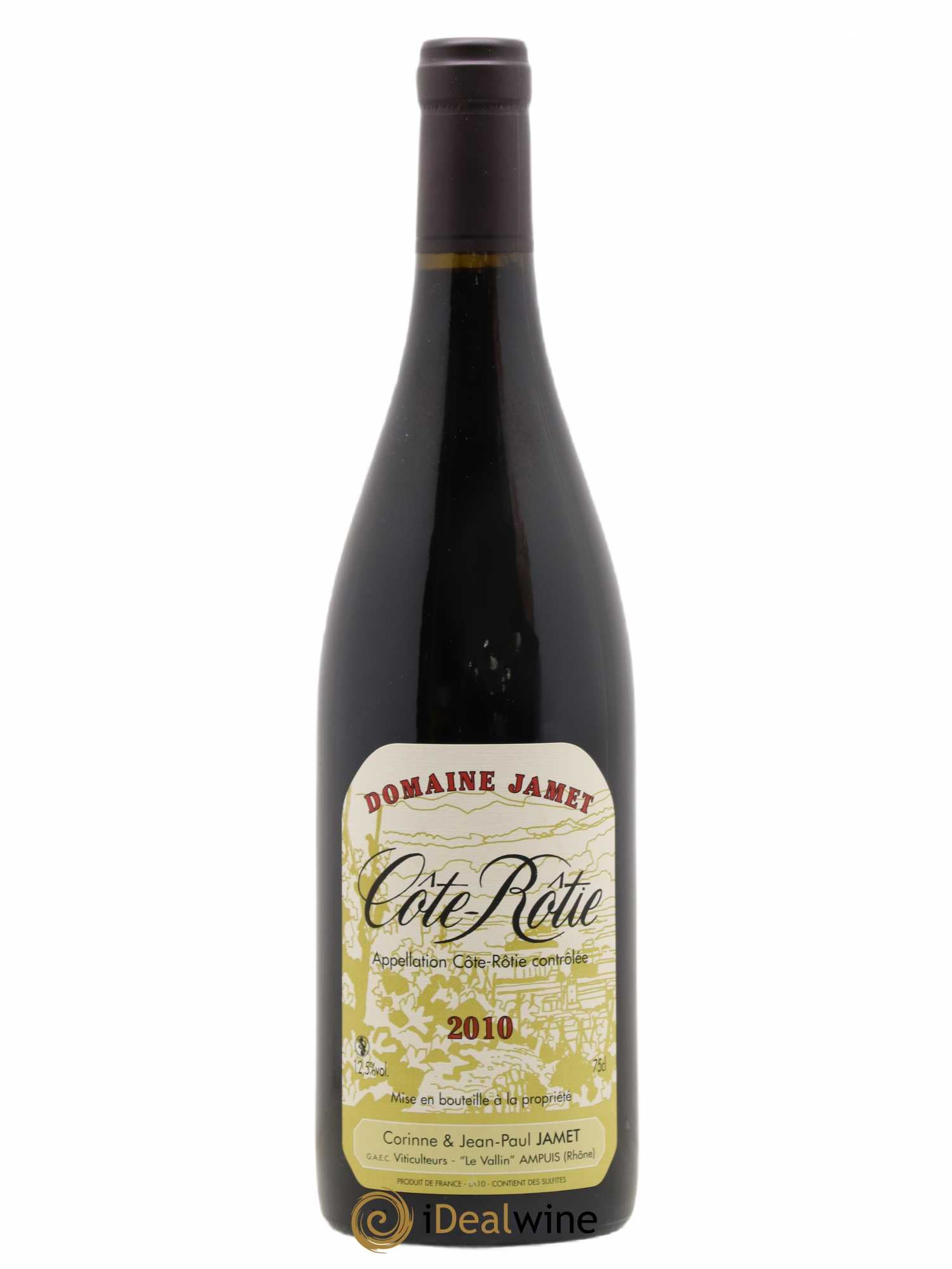 Côte-Rôtie Jamet (Domaine) 2010 - Lot de 1 bouteille - 0