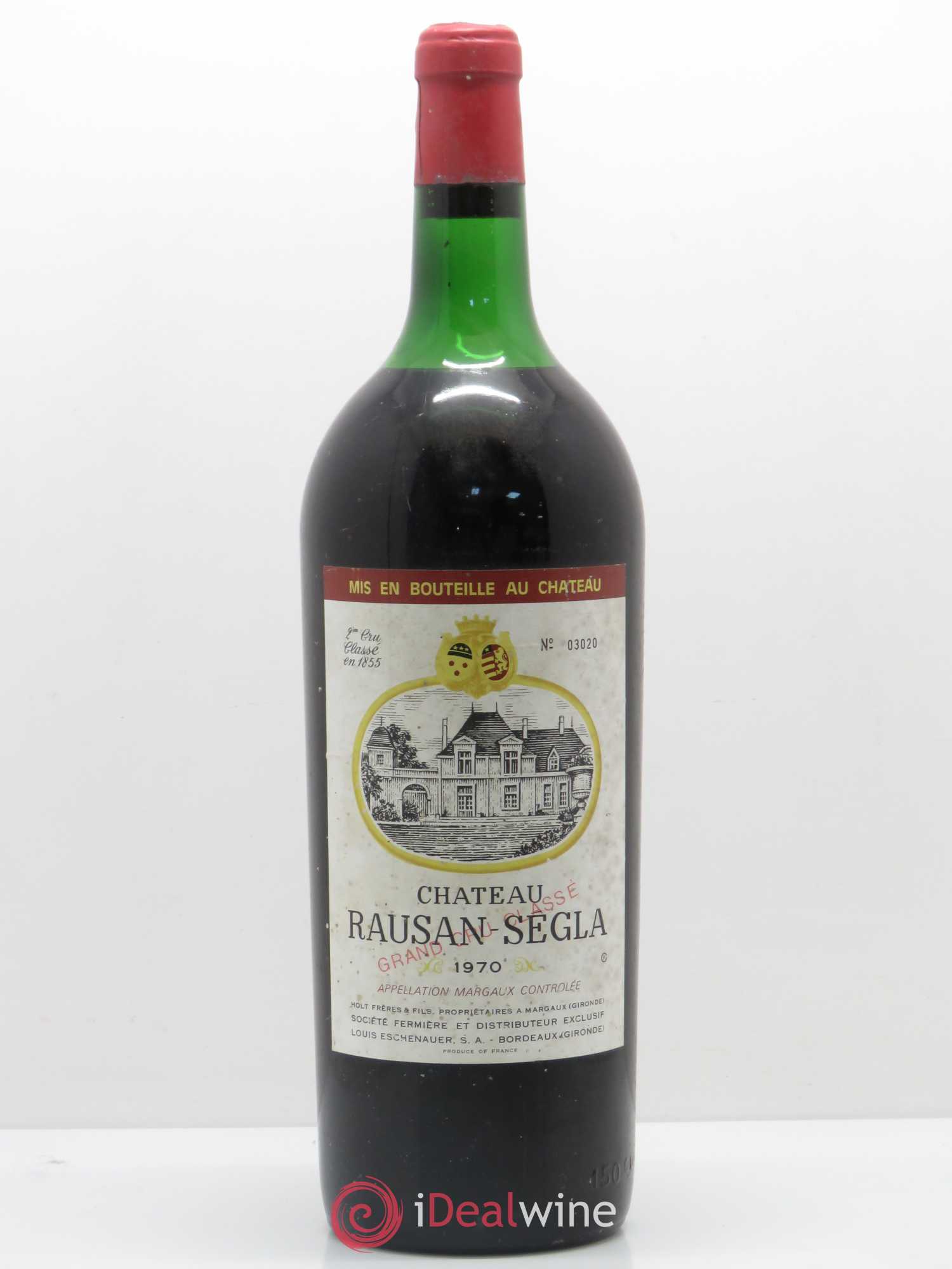 Château Rauzan Ségla Grand Cru Classé 1970 - Lot de 1 magnum - 0