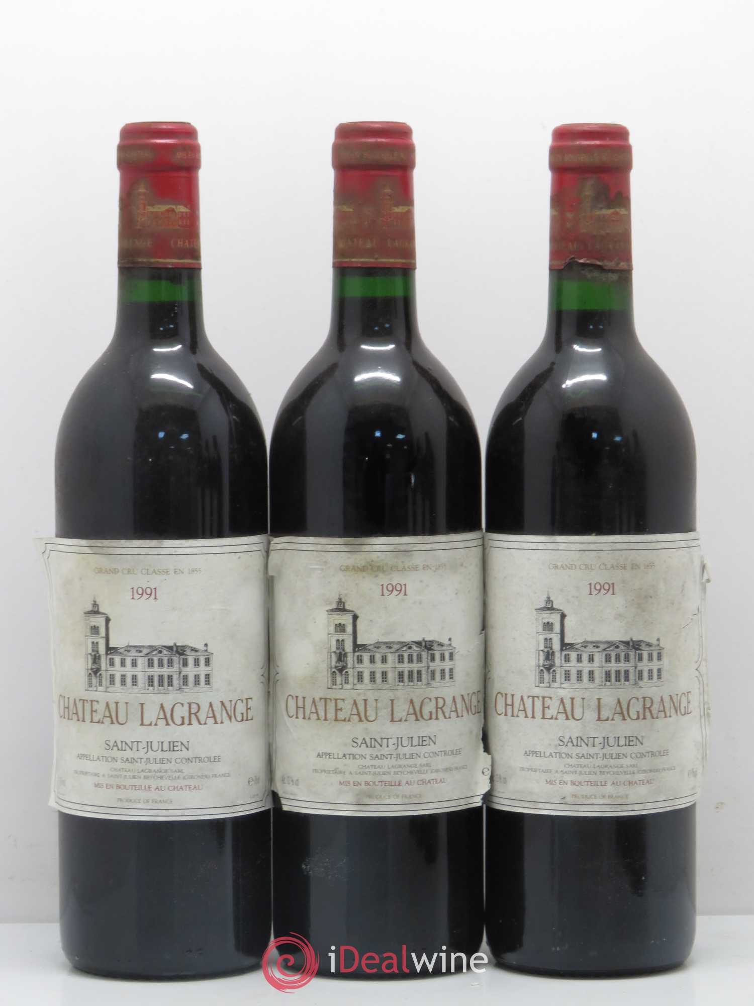 Château Lagrange 3ème Grand Cru Classé 1991 - Lot de 6 bouteilles - 2