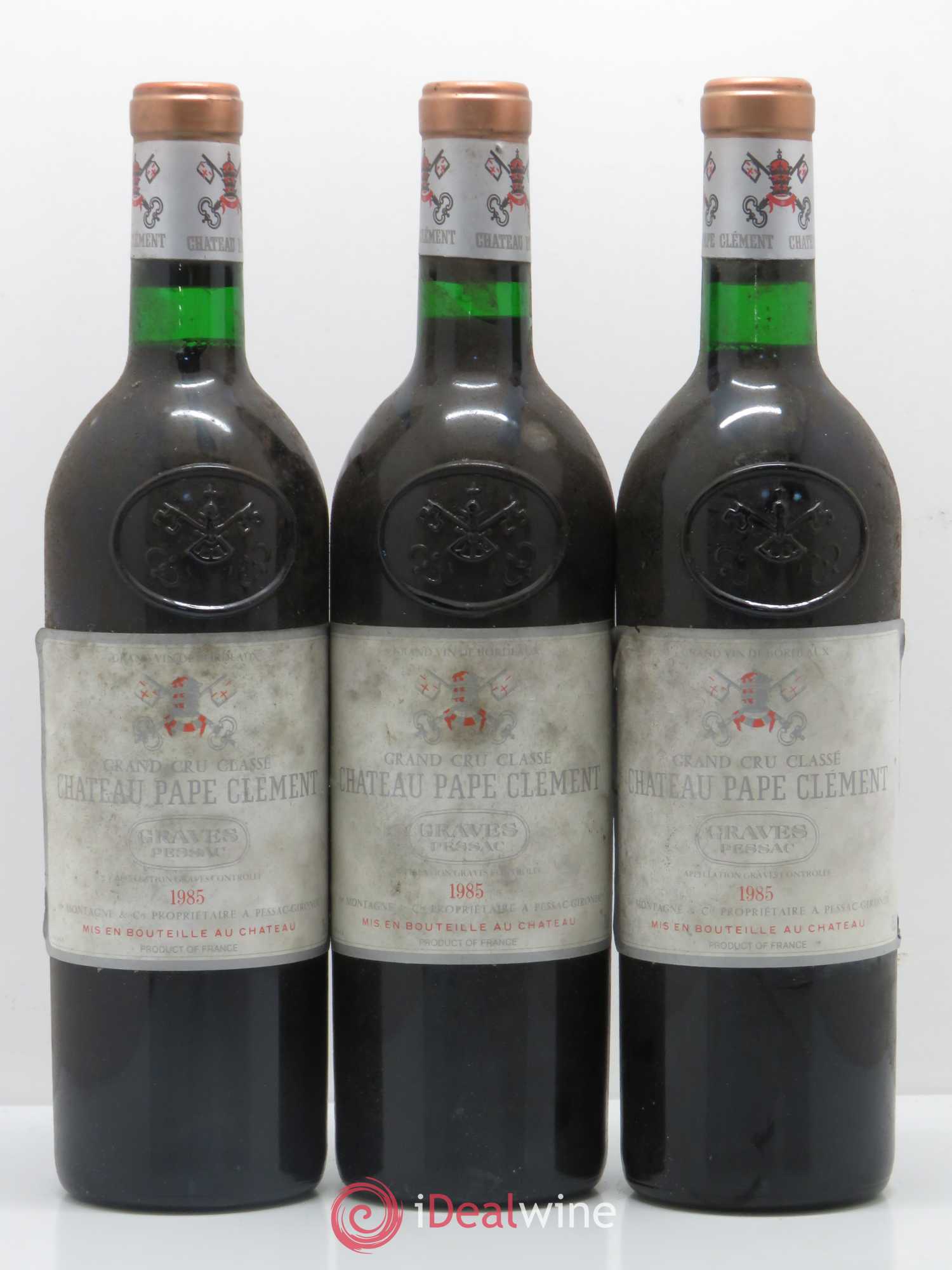 Château Pape Clément Cru Classé de Graves 1985 - Lot de 6 bouteilles - 2