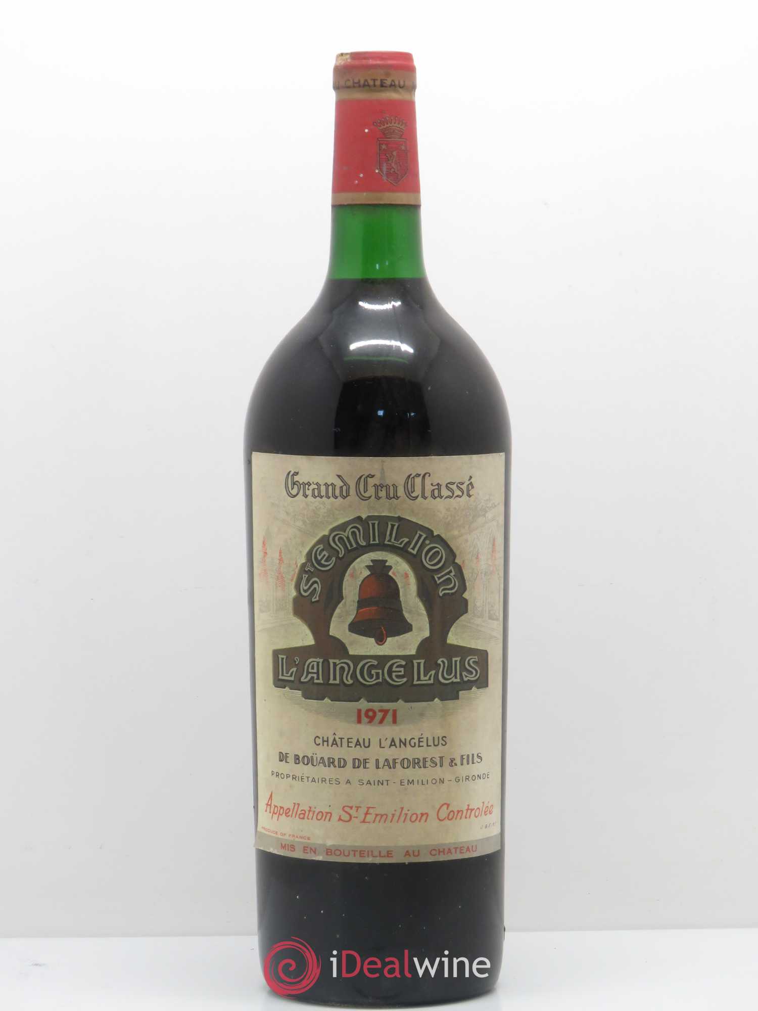 Château Angélus 1er Grand Cru Classé A 1971 - Lot de 1 magnum - 0