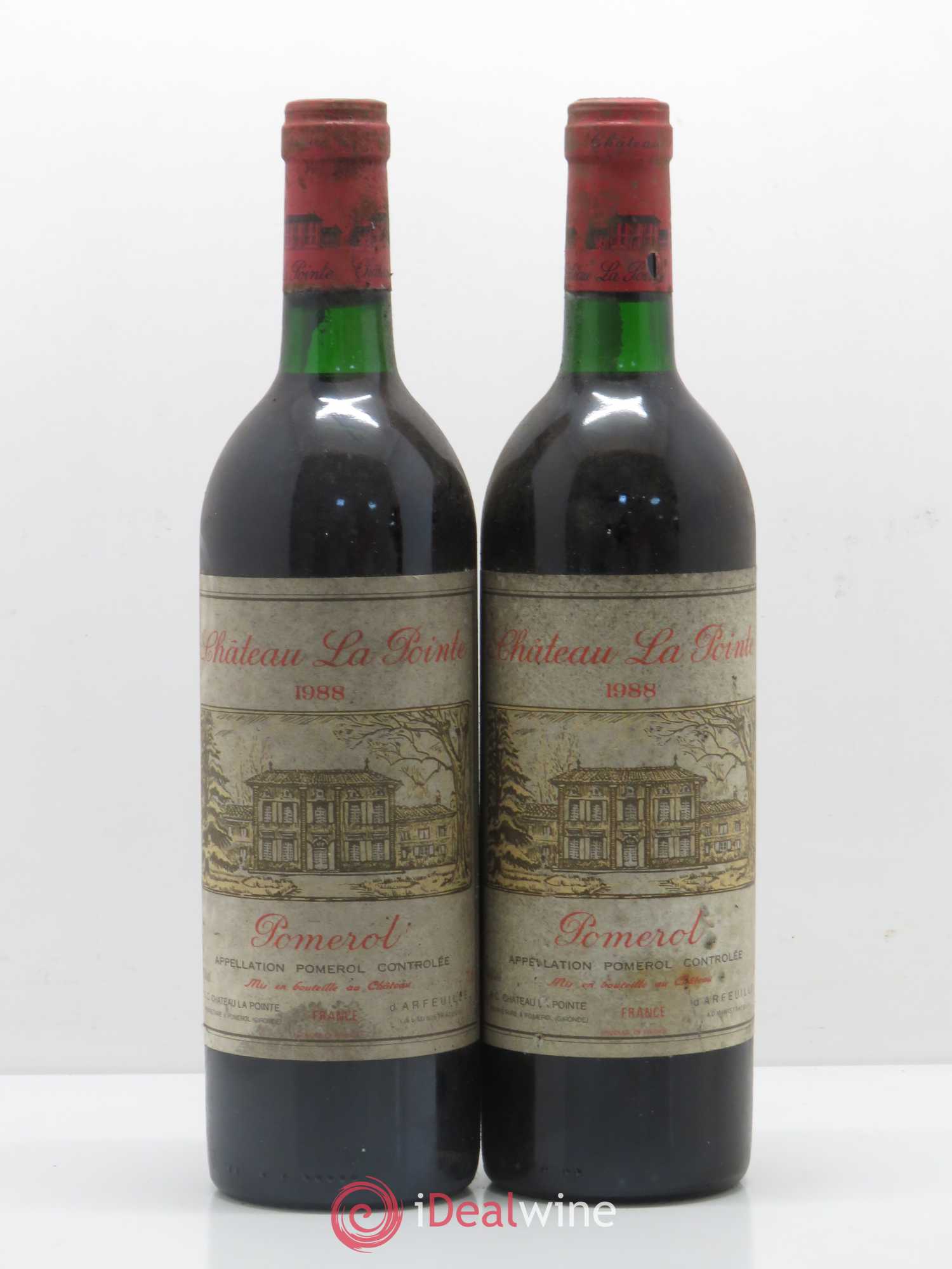 Château la Pointe 1988 - Lot de 2 bouteilles - 0