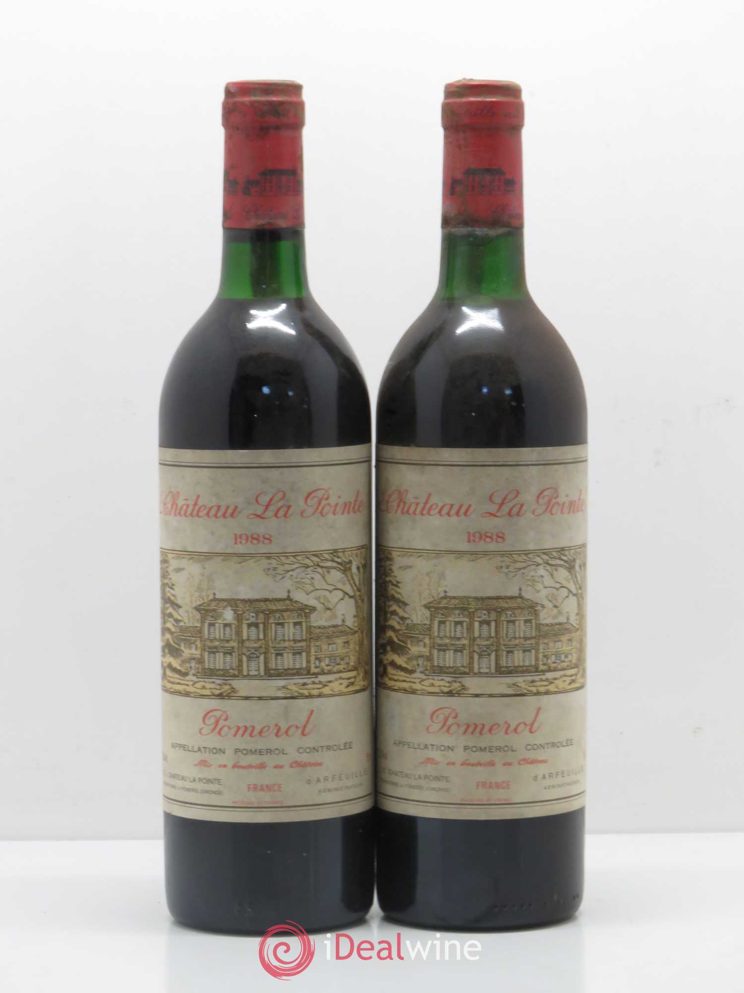 Château la Pointe 1988 - Lot de 2 bouteilles - 0