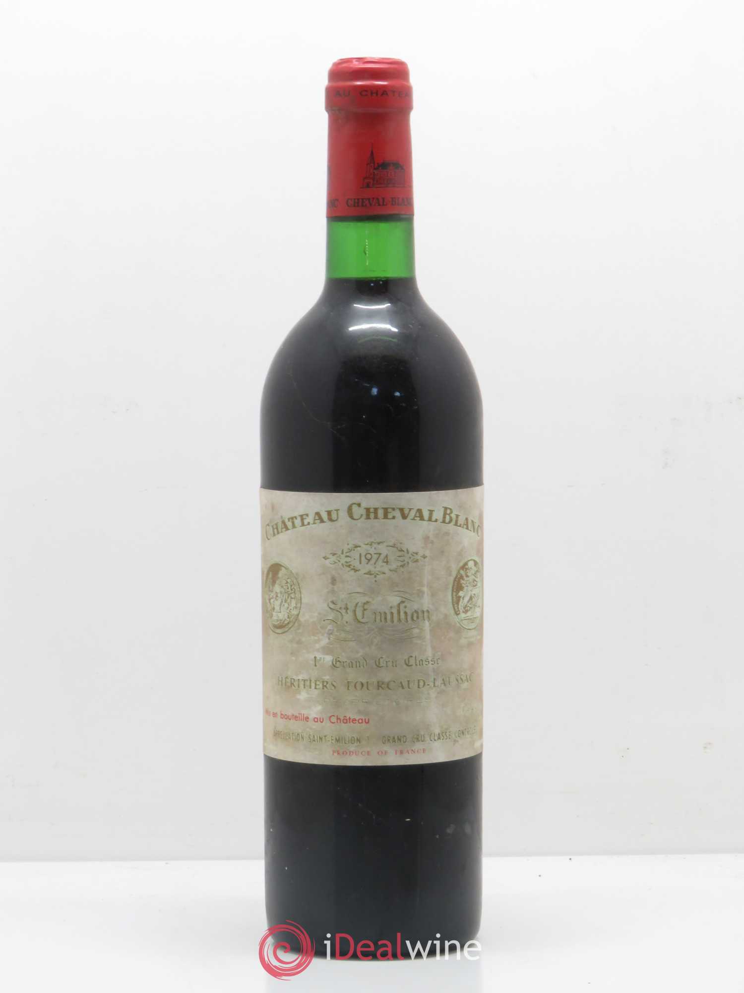 Château Cheval Blanc 1er Grand Cru Classé A 1974 - Lot de 1 bouteille - 0