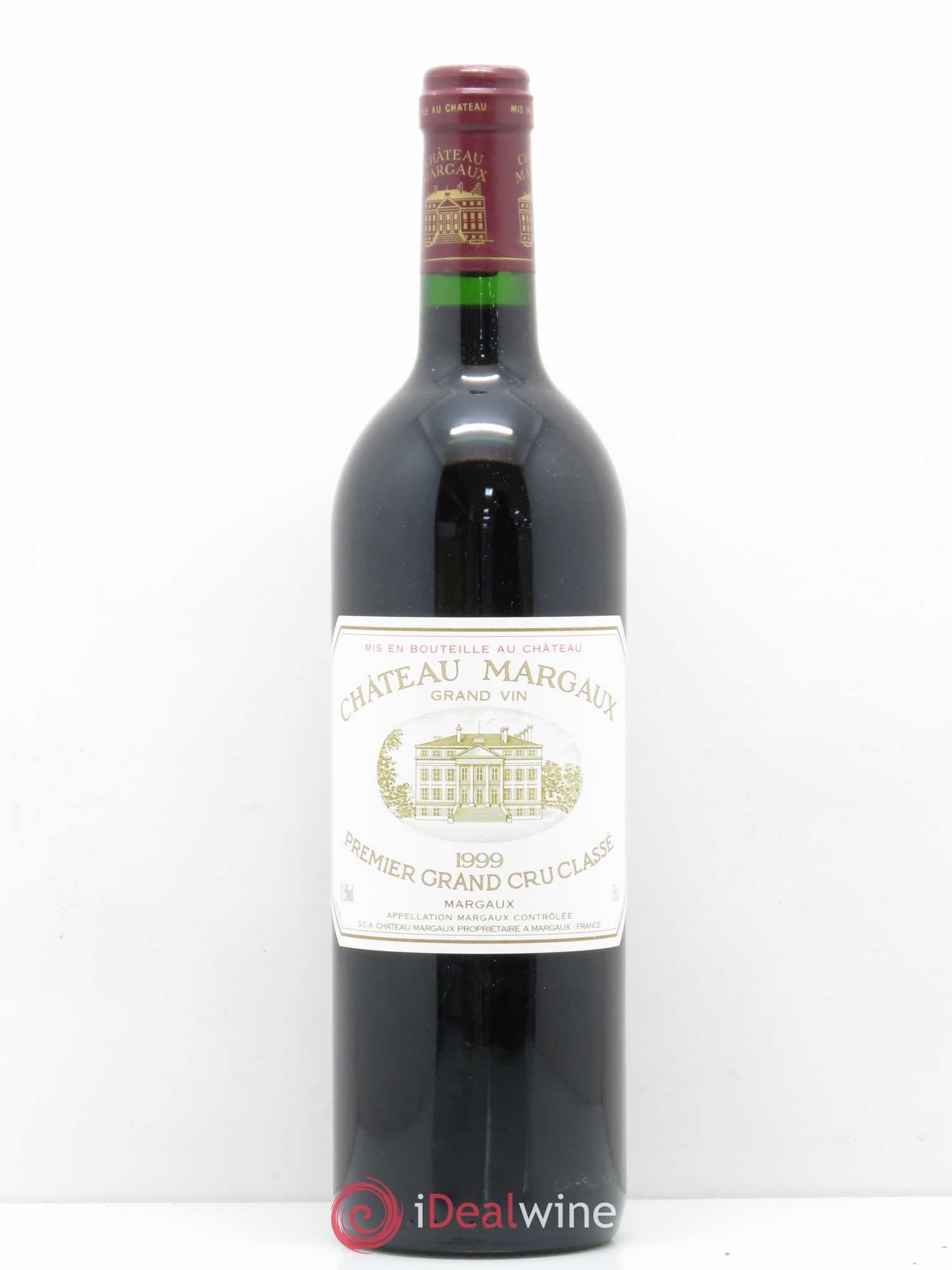 Château Margaux 1er Grand Cru Classé 1999 - Lot de 1 bouteille - 0