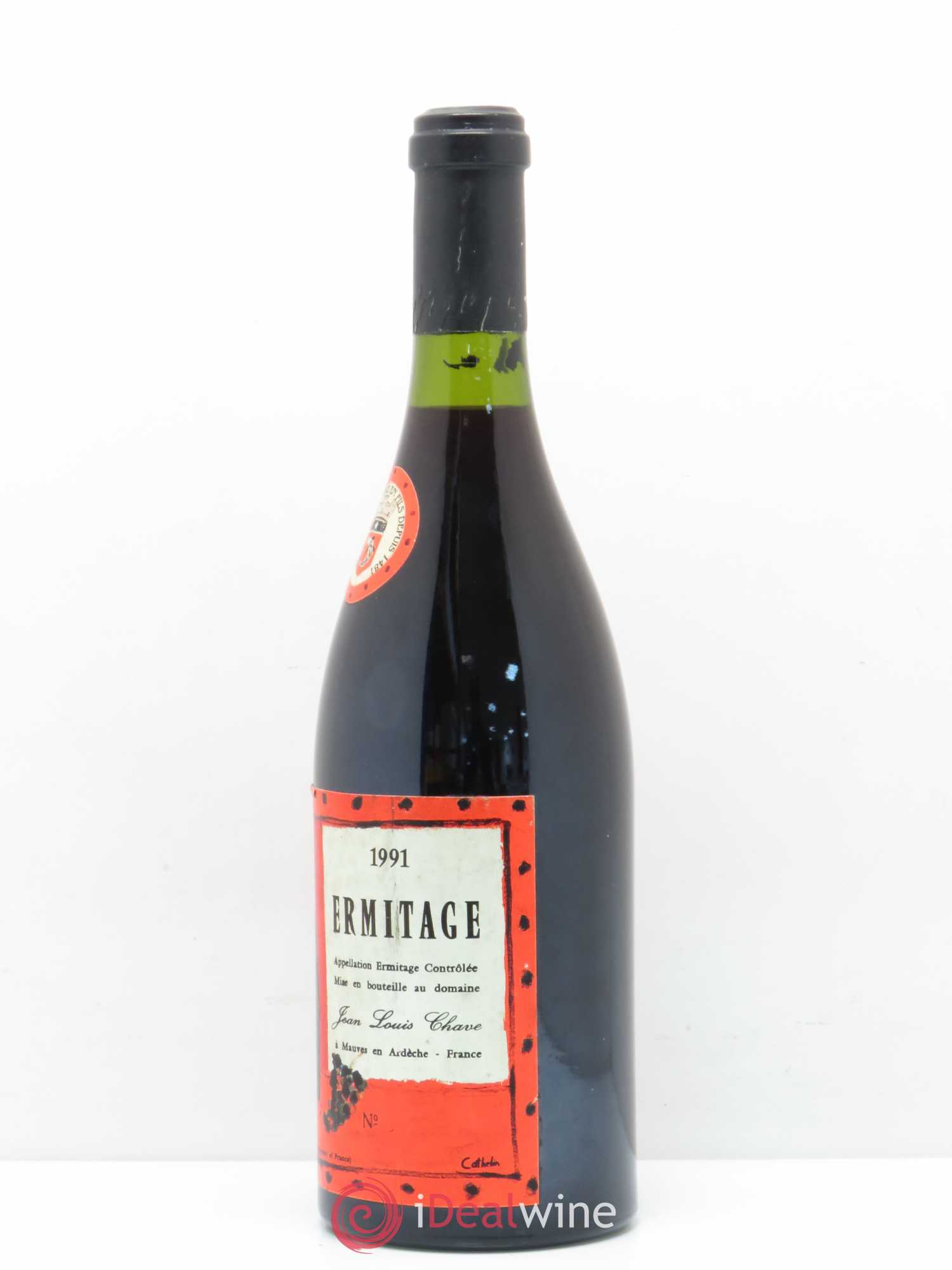 Hermitage Ermitage Cuvée Cathelin Jean-Louis Chave 1991 - Lot of 1 bottle - 2