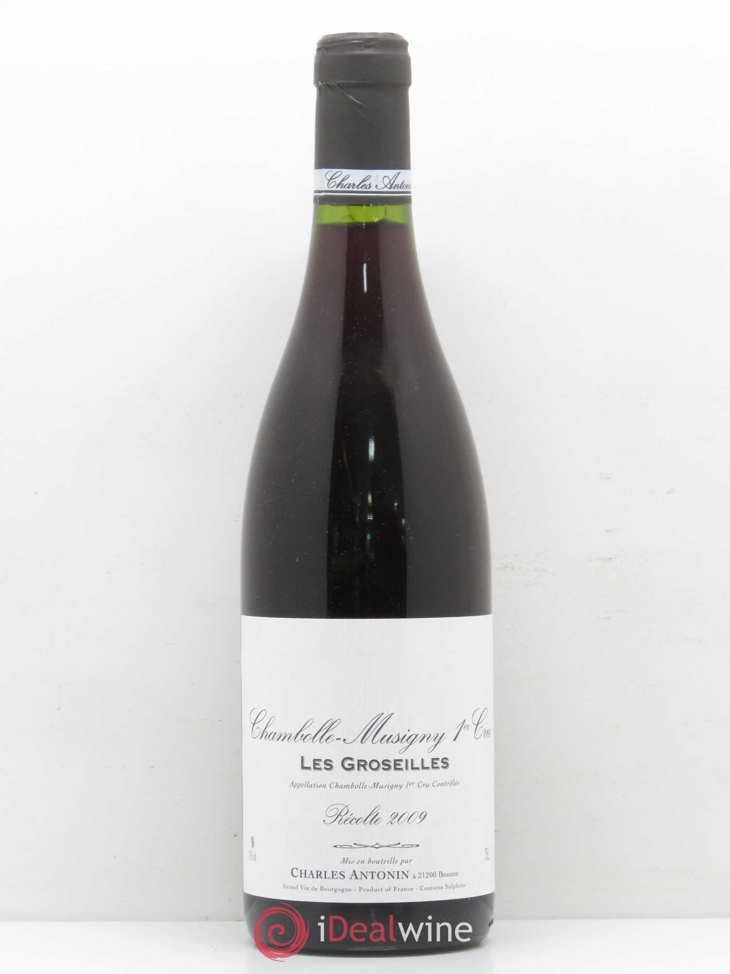 Chambolle-Musigny 1er Cru Les Groseilles Charles Antonin 2009 - Posten von 1 Flasche - 0
