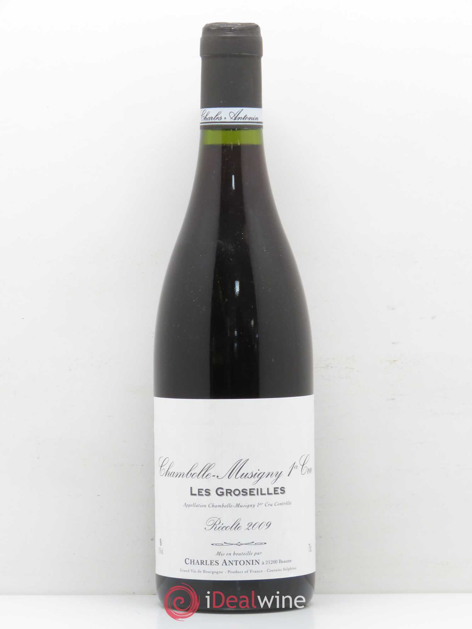 Chambolle-Musigny 1er Cru Les Groseilles Charles Antonin 2009 - Posten von 1 Flasche - 0