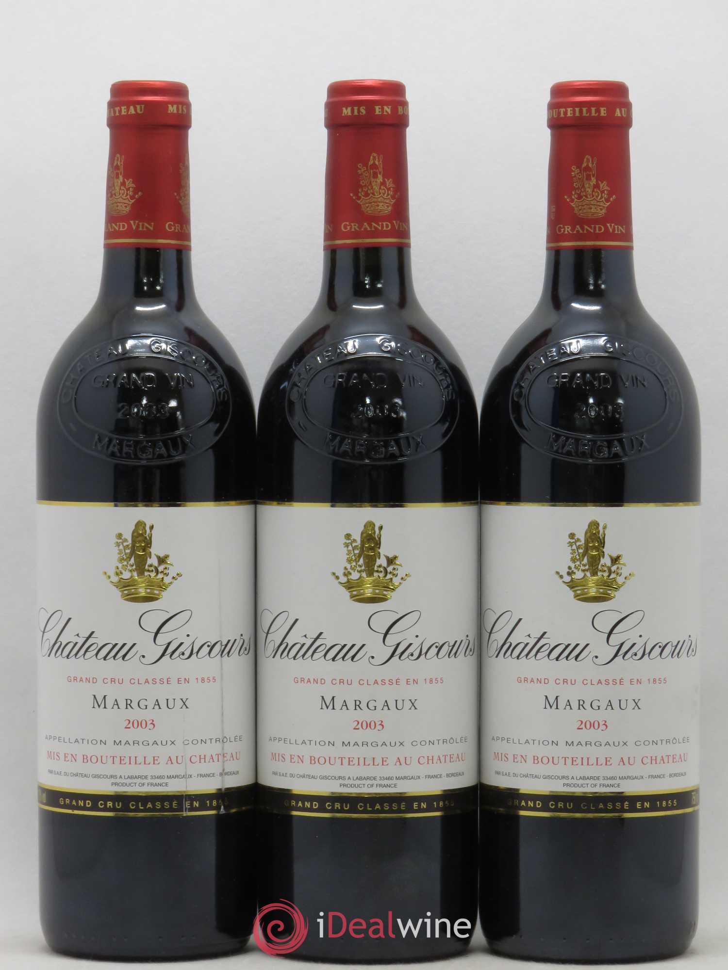 Château Giscours 3ème Grand Cru Classé 2003 - Lot de 12 bouteilles - 2