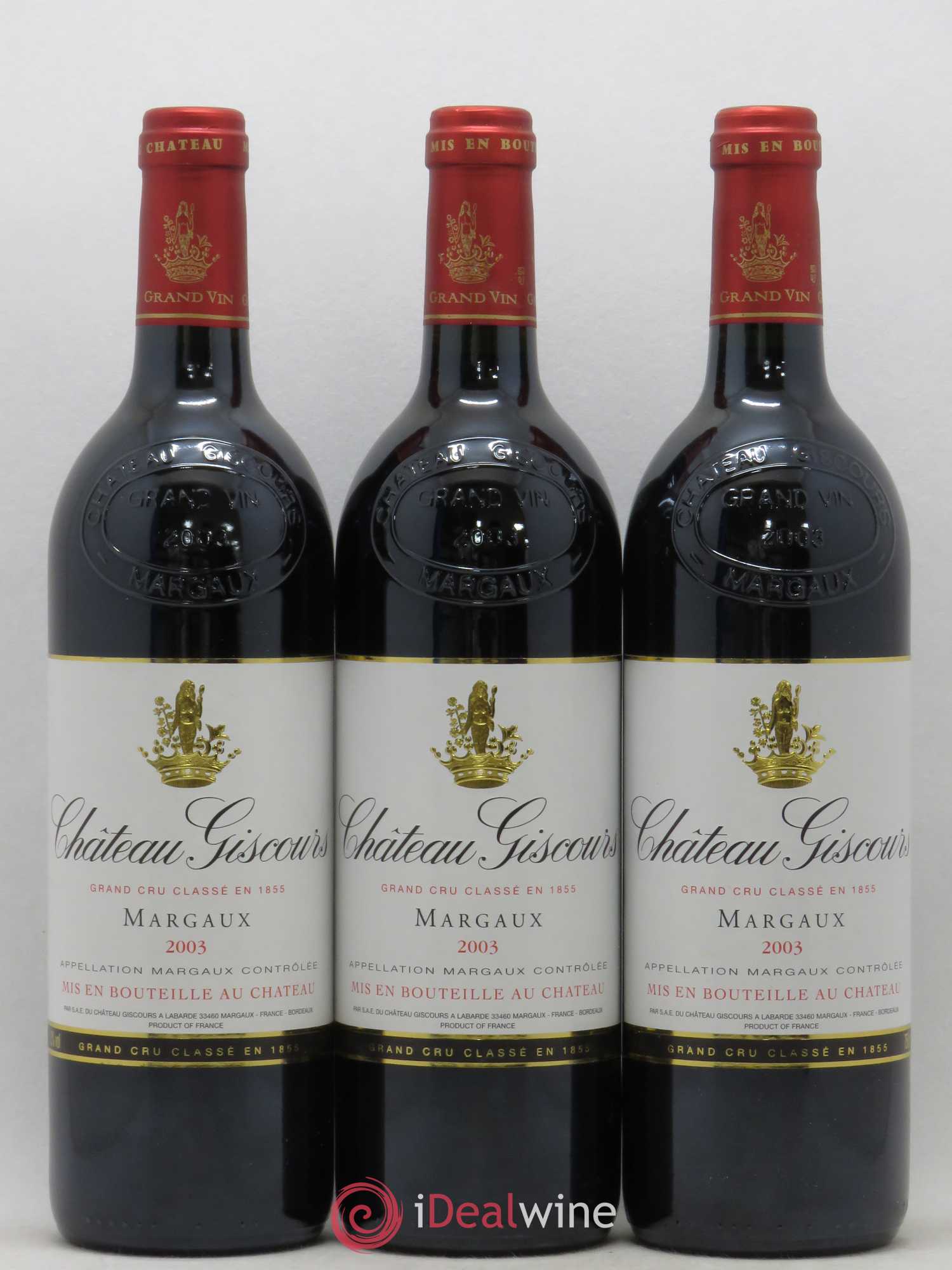 Château Giscours 3ème Grand Cru Classé 2003 - Lot de 12 bouteilles - 3