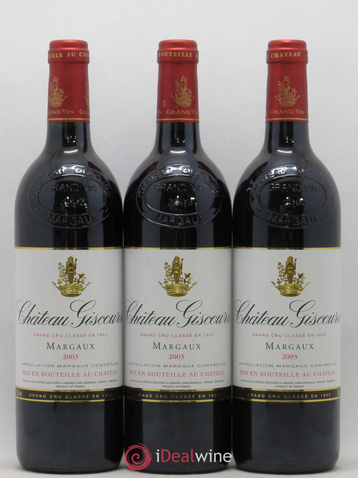 Château Giscours 3ème Grand Cru Classé 2003 - Lot de 12 bouteilles - 4