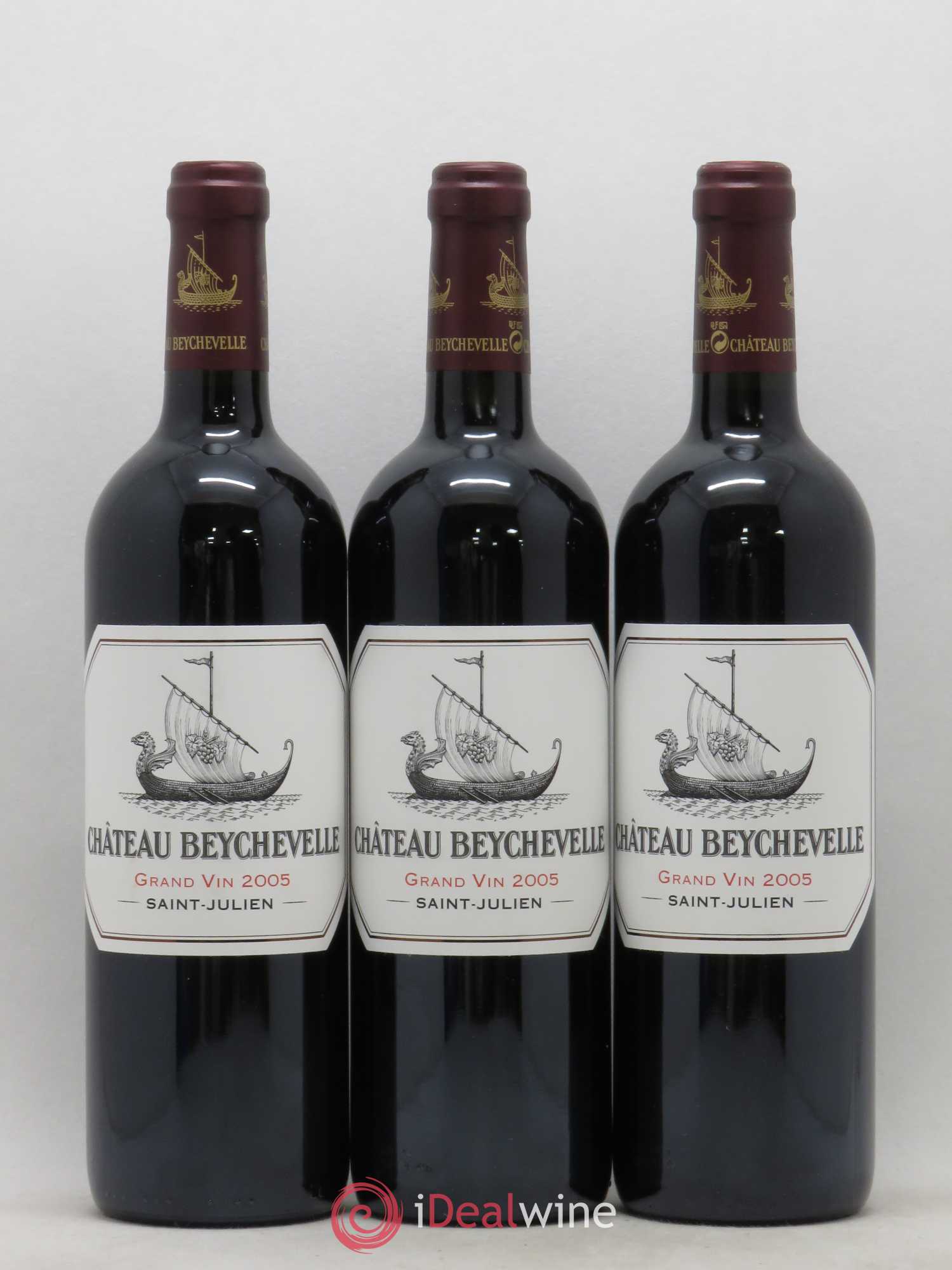 Château Beychevelle 4ème Grand Cru Classé 2005 - Lot de 6 bouteilles - 1