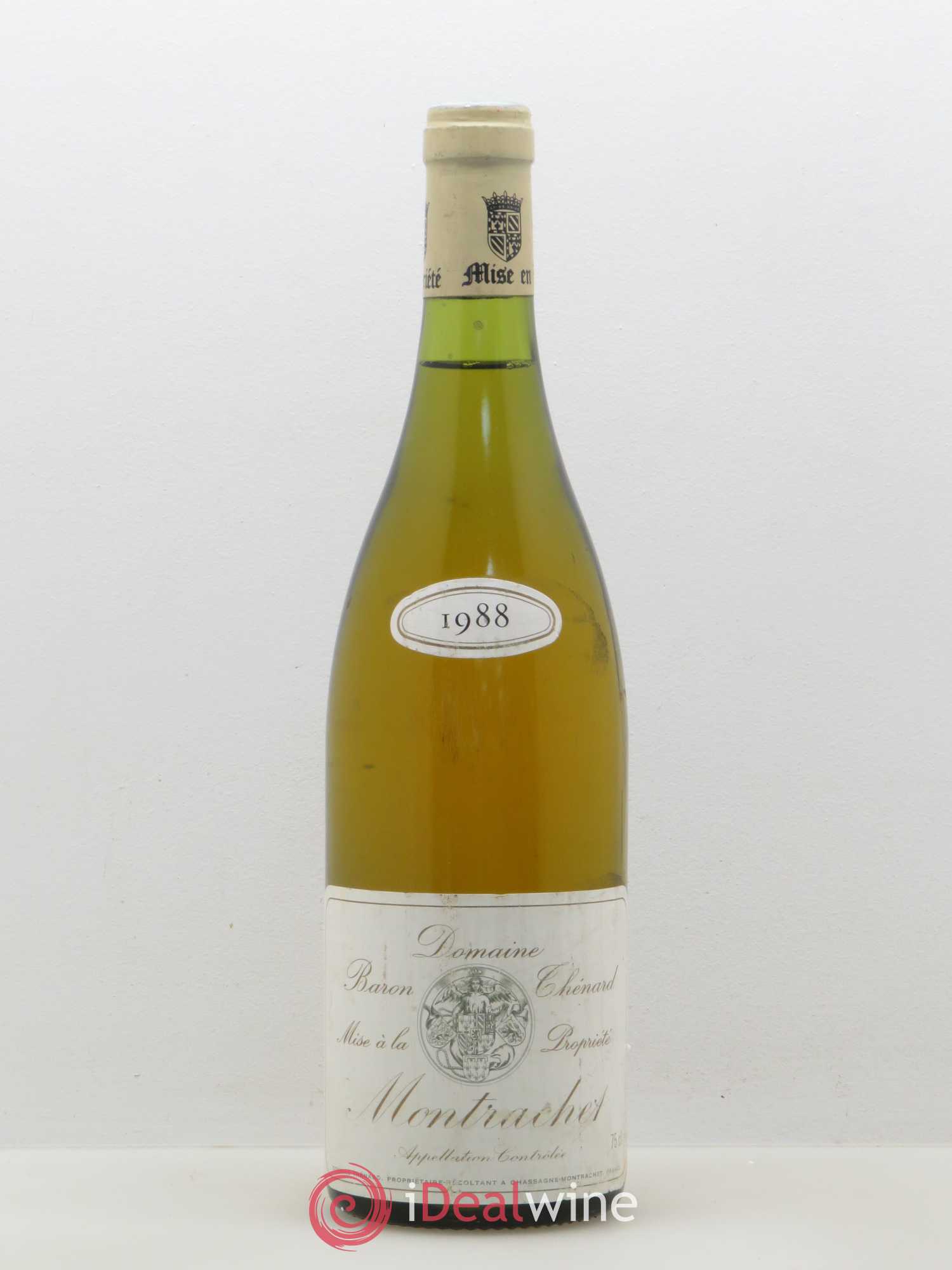 Montrachet Grand Cru Domaine Thénard 1988 - Lot de 1 bouteille - 0