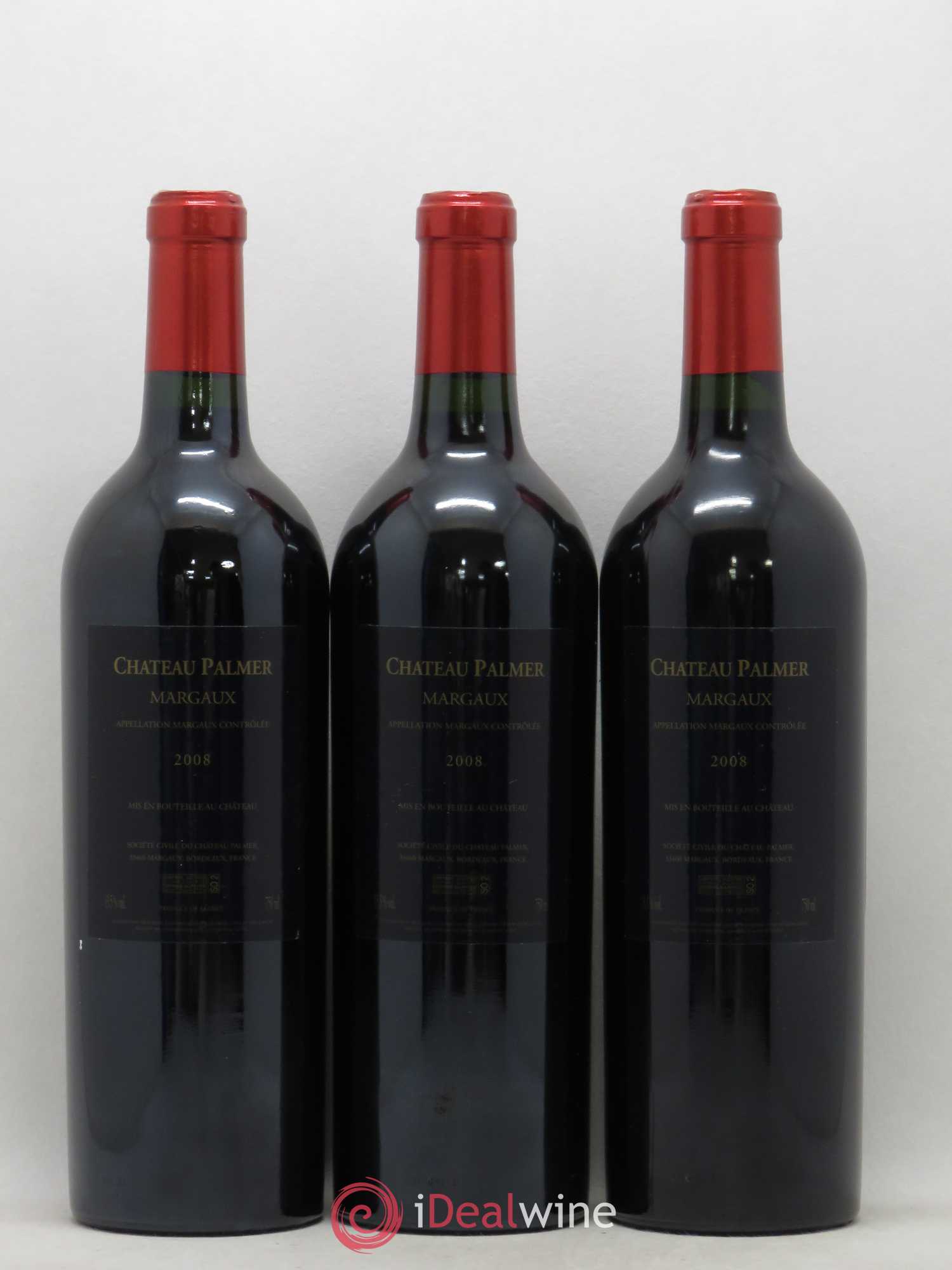 Château Palmer 3ème Grand Cru Classé 2008 - Lot de 12 bouteilles - 2