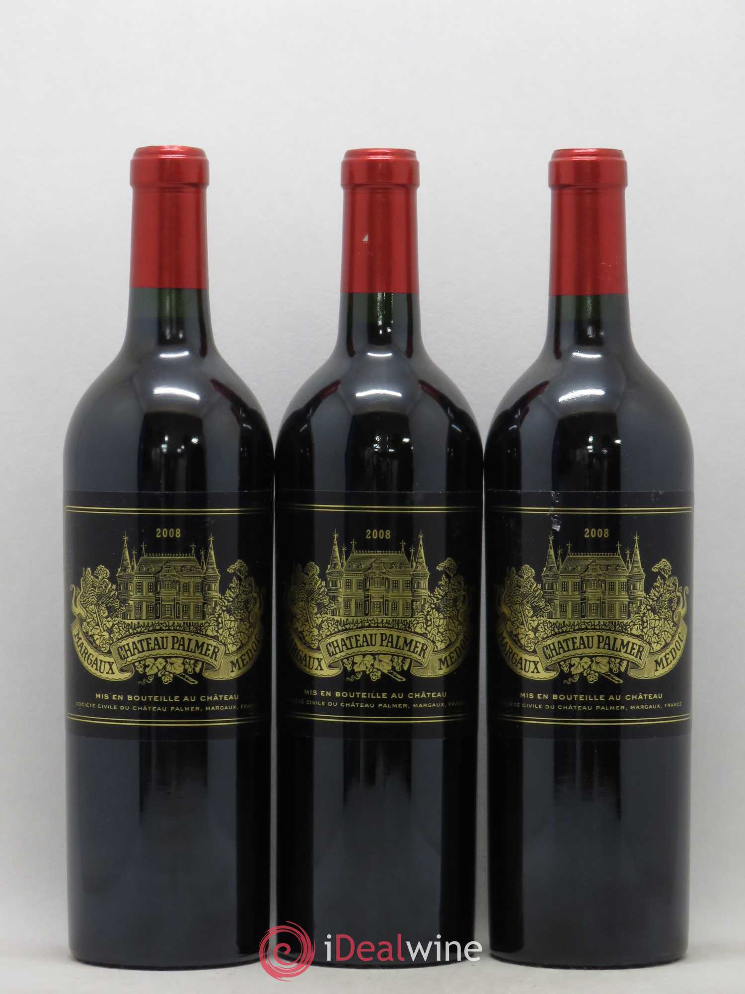 Château Palmer 3ème Grand Cru Classé 2008 - Lot de 12 bouteilles - 3