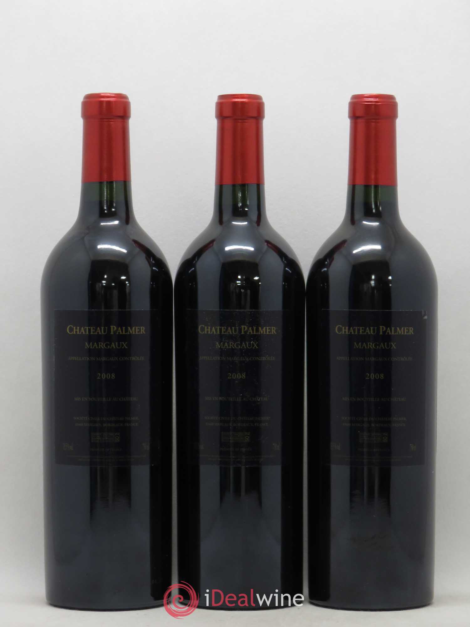 Château Palmer 3ème Grand Cru Classé 2008 - Lot de 12 bouteilles - 4