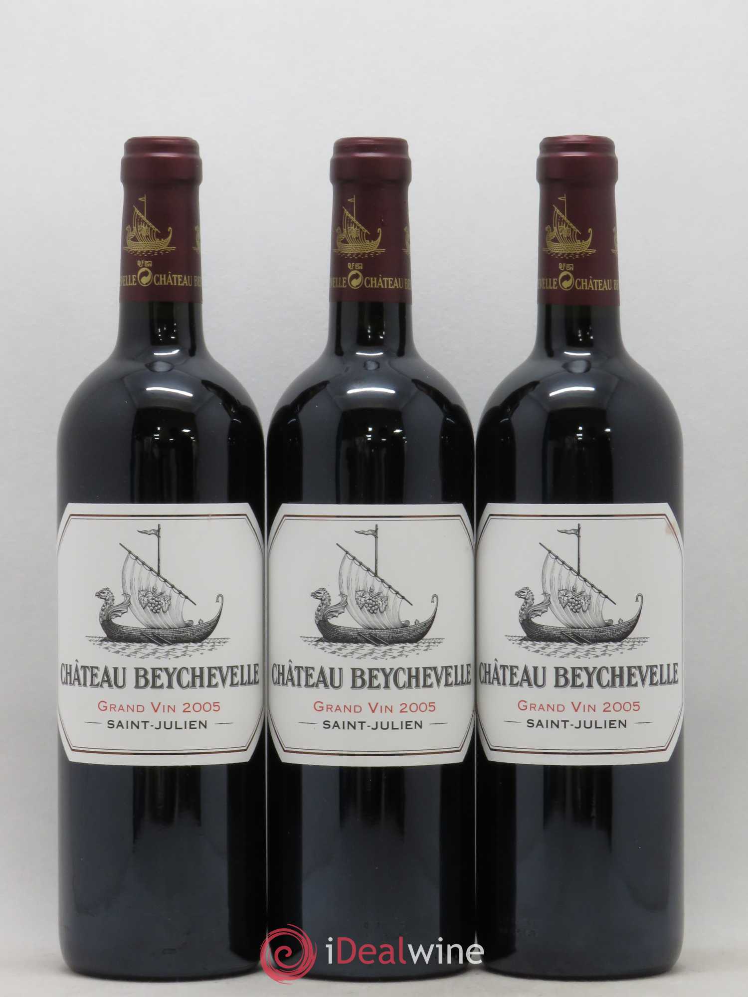 Château Beychevelle 4ème Grand Cru Classé 2005 - Lot de 12 bouteilles - 1