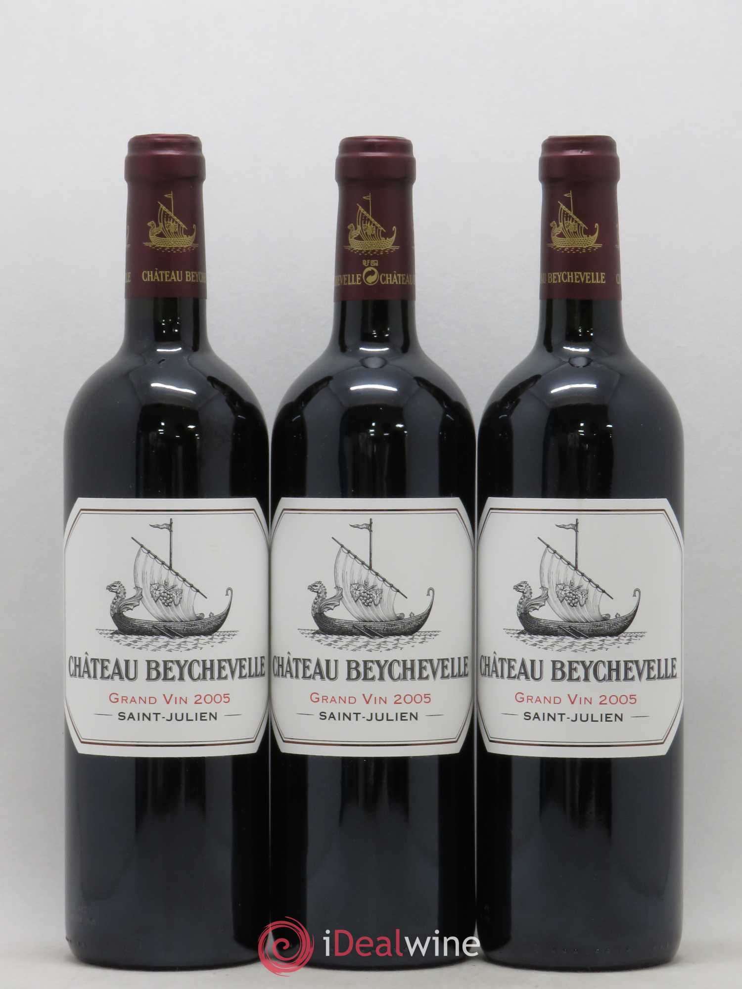 Château Beychevelle 4ème Grand Cru Classé 2005 - Lot de 12 bouteilles - 3