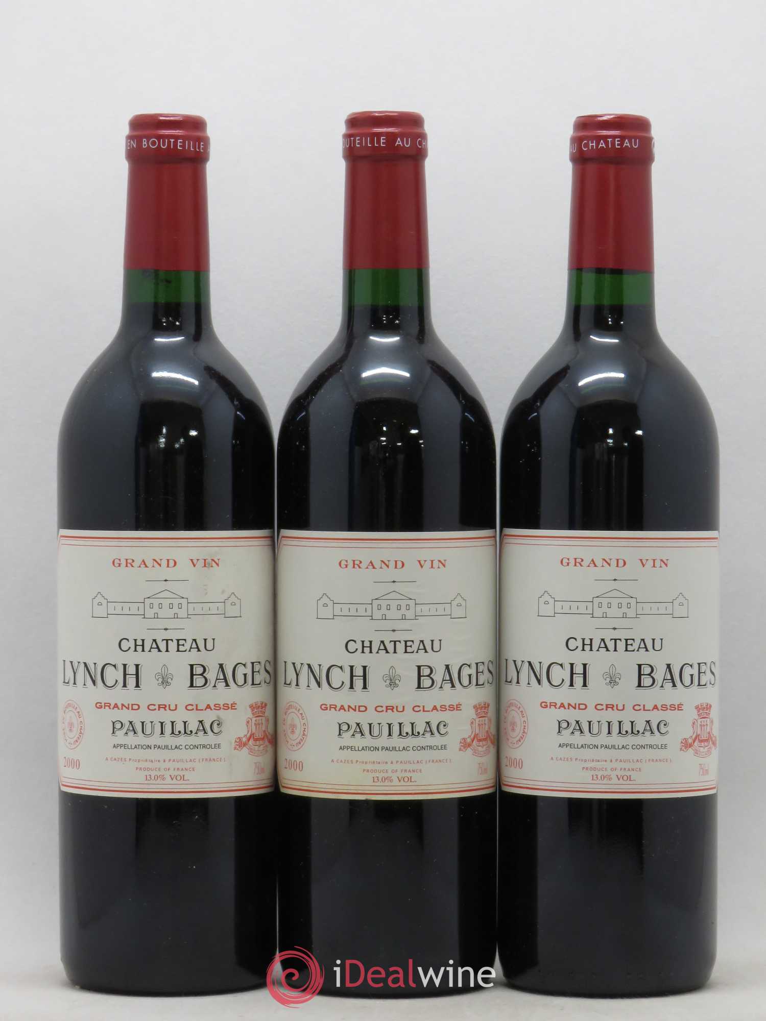 Château Lynch Bages 5ème Grand Cru Classé 2000 - Lot de 12 bouteilles - 2