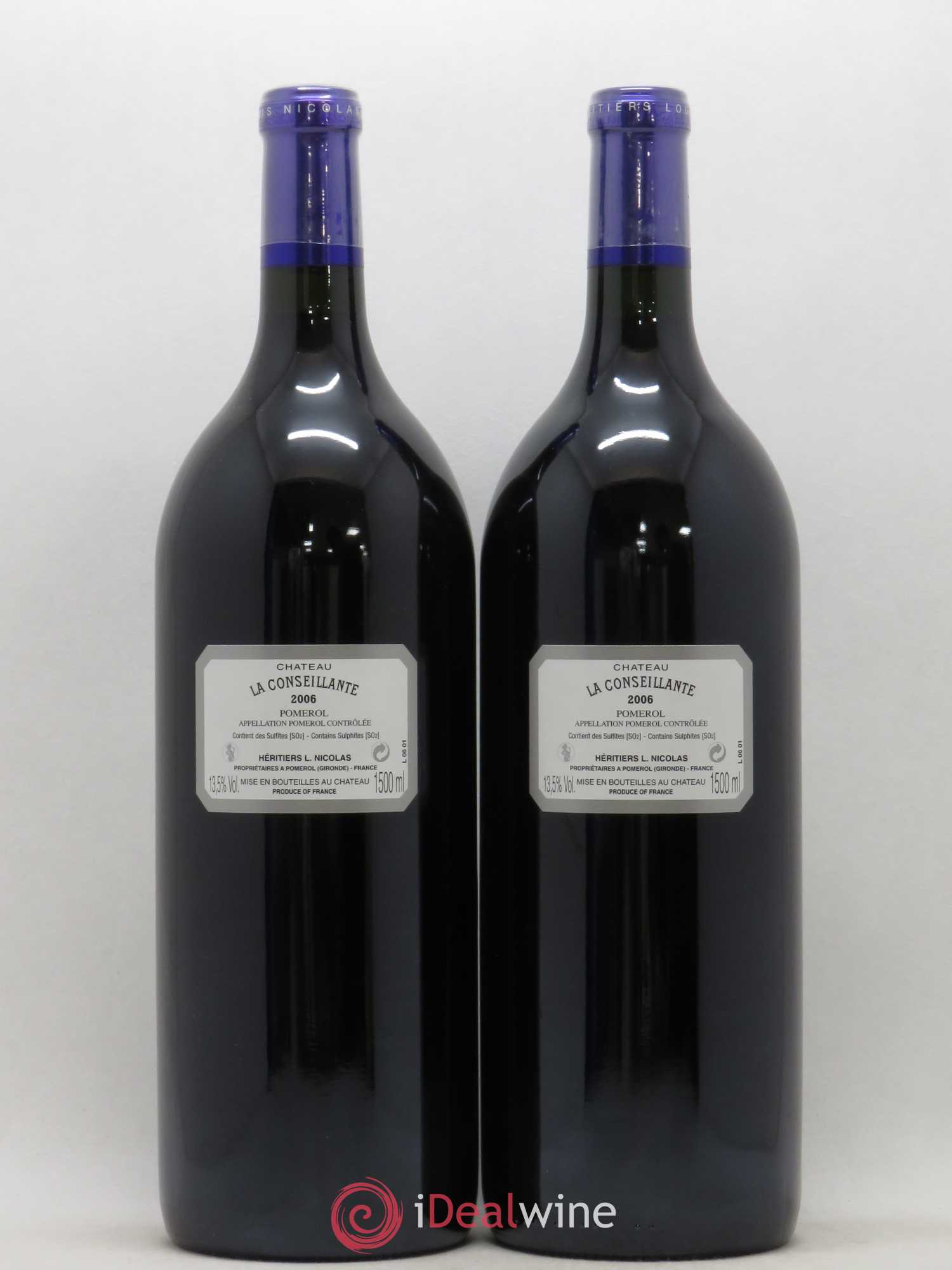 Château la Conseillante 2006 - Lot de 2 magnums - 1
