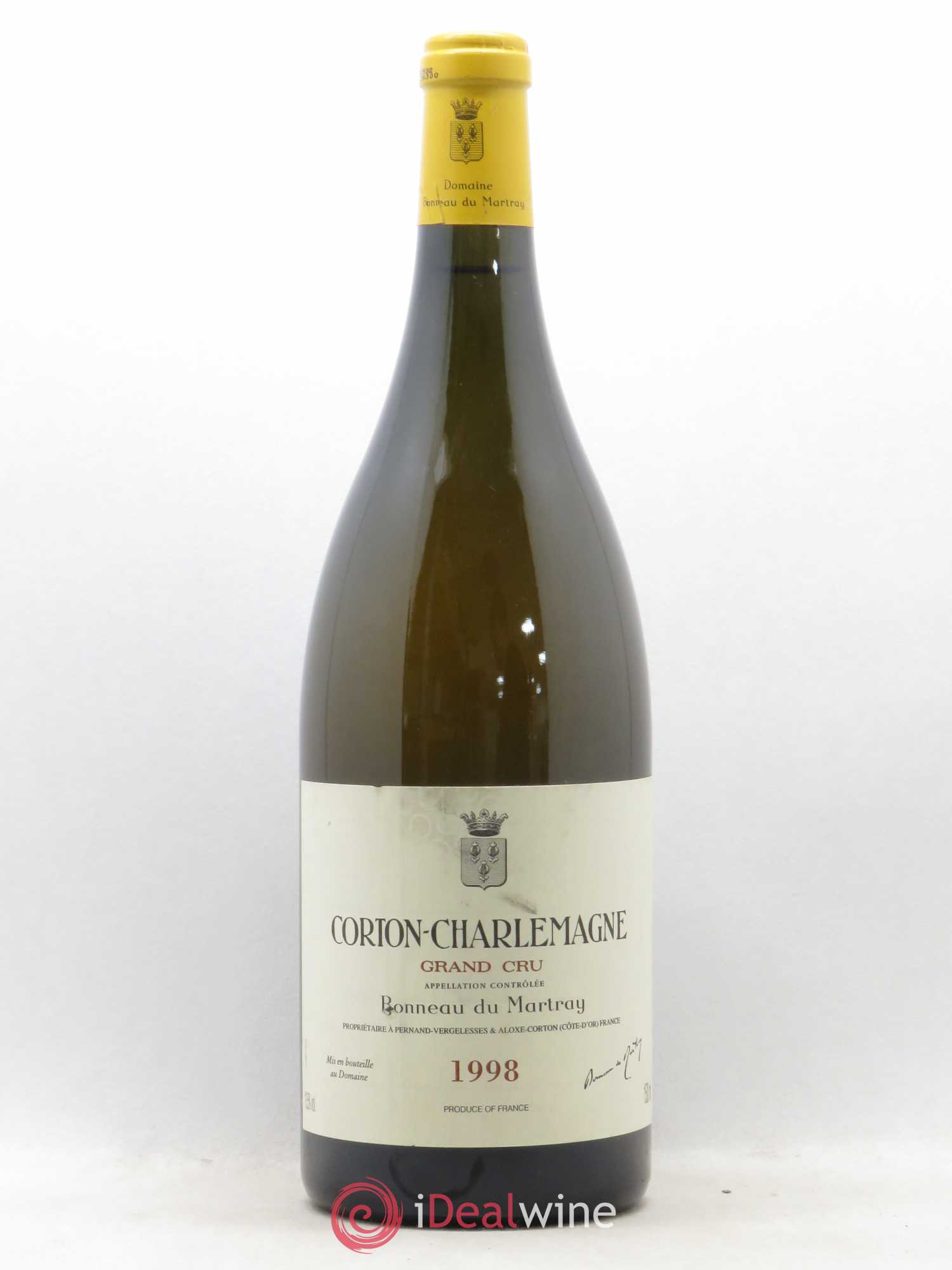 Corton-Charlemagne Grand Cru Bonneau du Martray (Domaine) 1998 - Lot de 1 magnum - 0