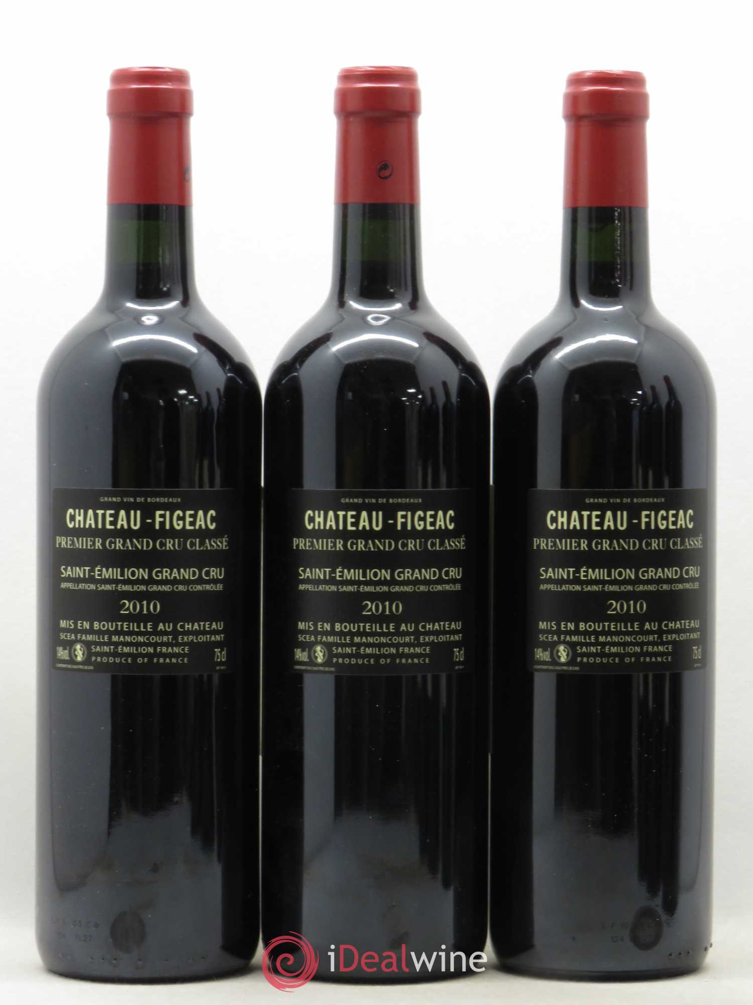 Château Figeac 1er Grand Cru Classé A 2010 - Lot de 6 bouteilles - 2