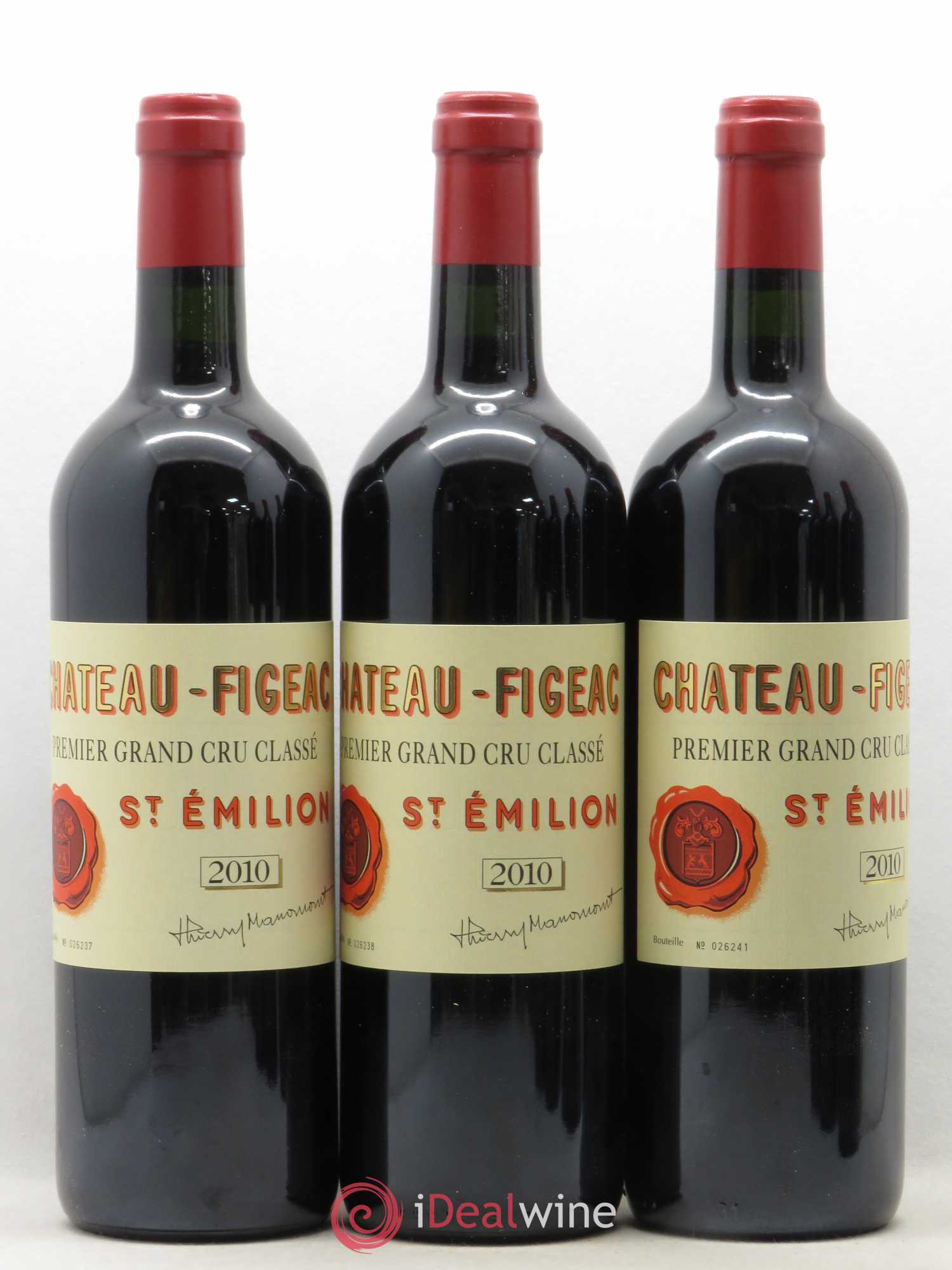 Château Figeac 1er Grand Cru Classé A 2010 - Lot de 6 bouteilles - 3