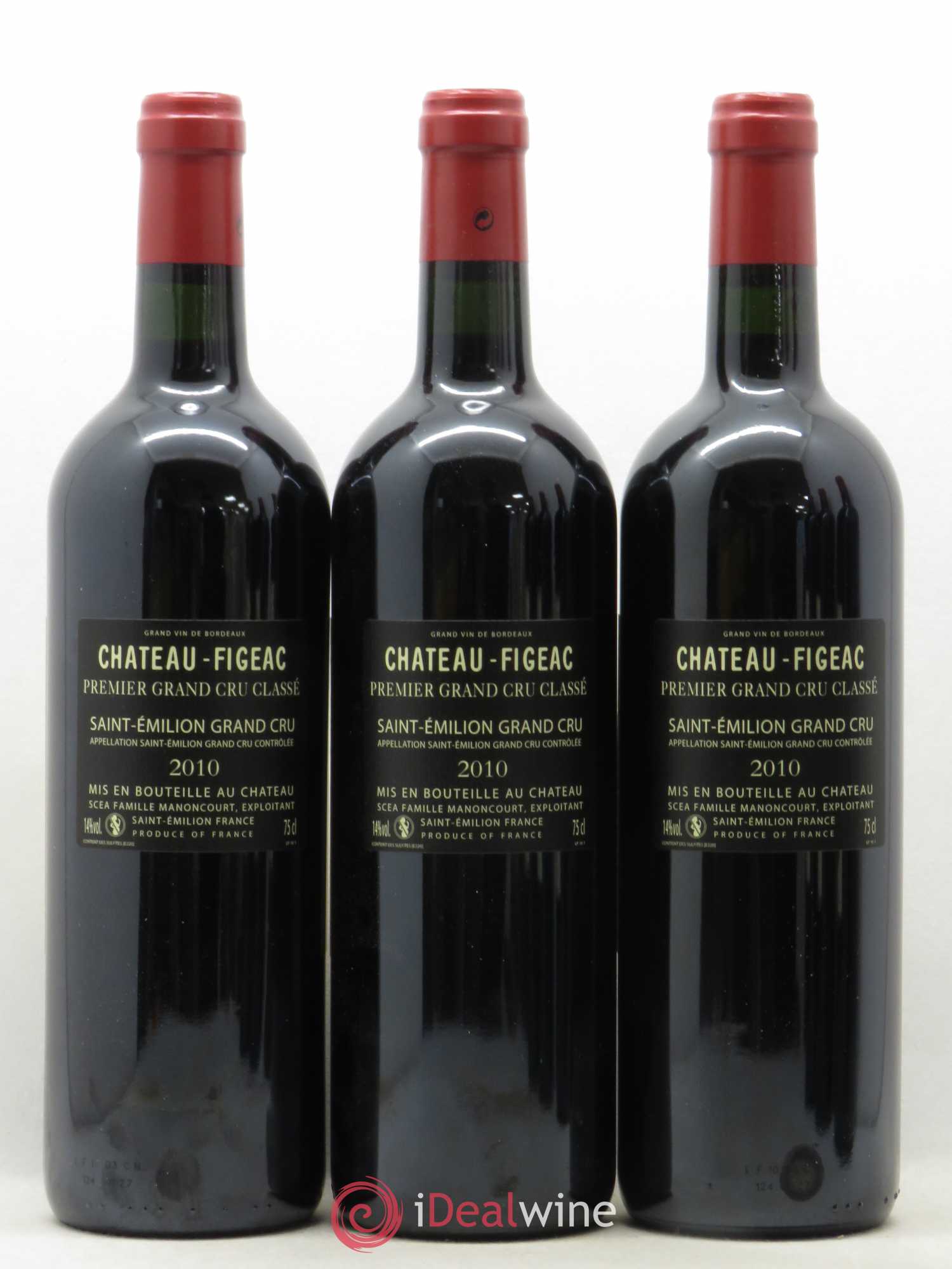 Château Figeac 1er Grand Cru Classé A 2010 - Lot de 6 bouteilles - 4