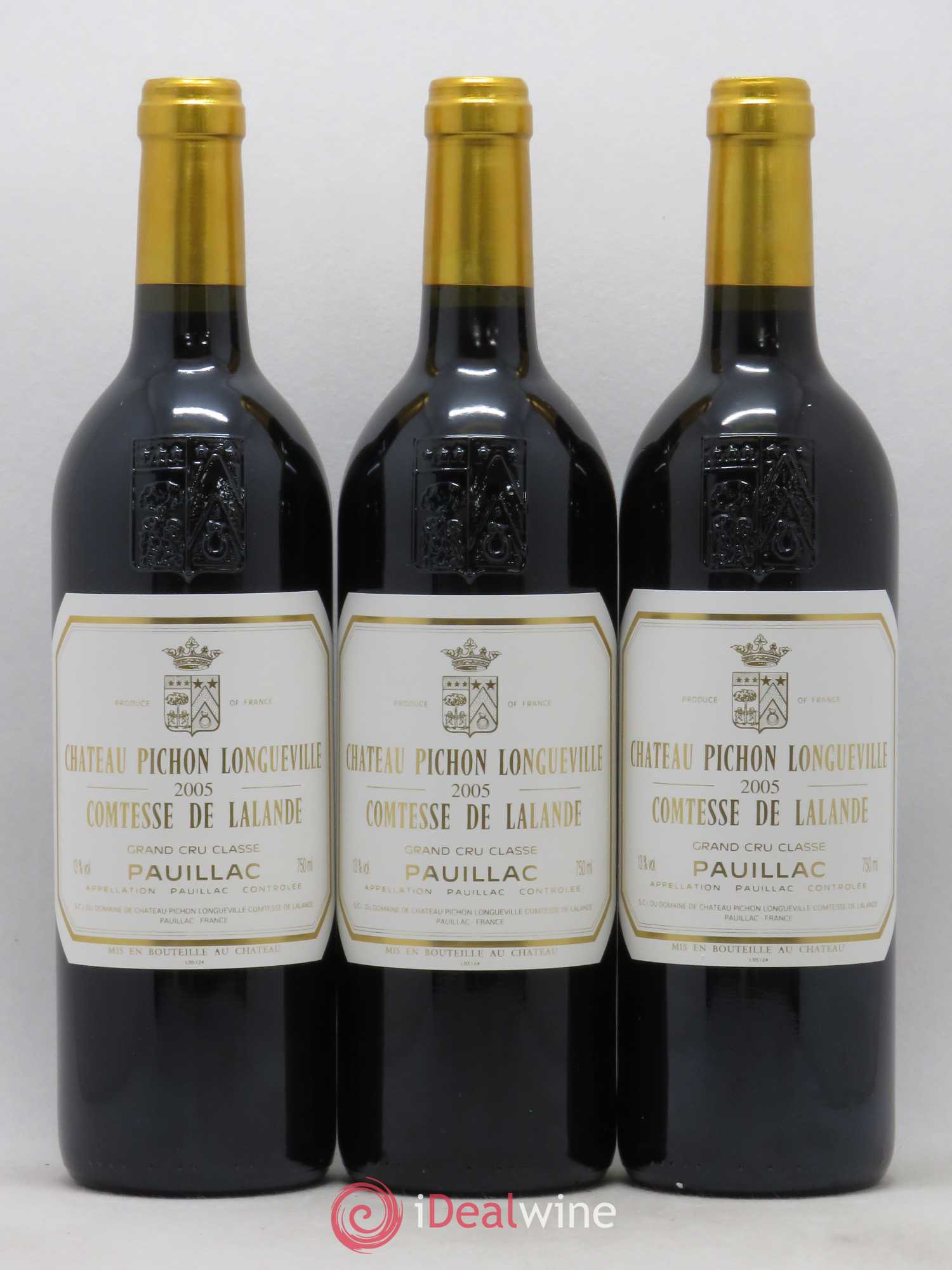 Château Pichon Longueville Comtesse de Lalande 2ème Grand Cru Classé 2005 - Lot de 12 bouteilles - 3