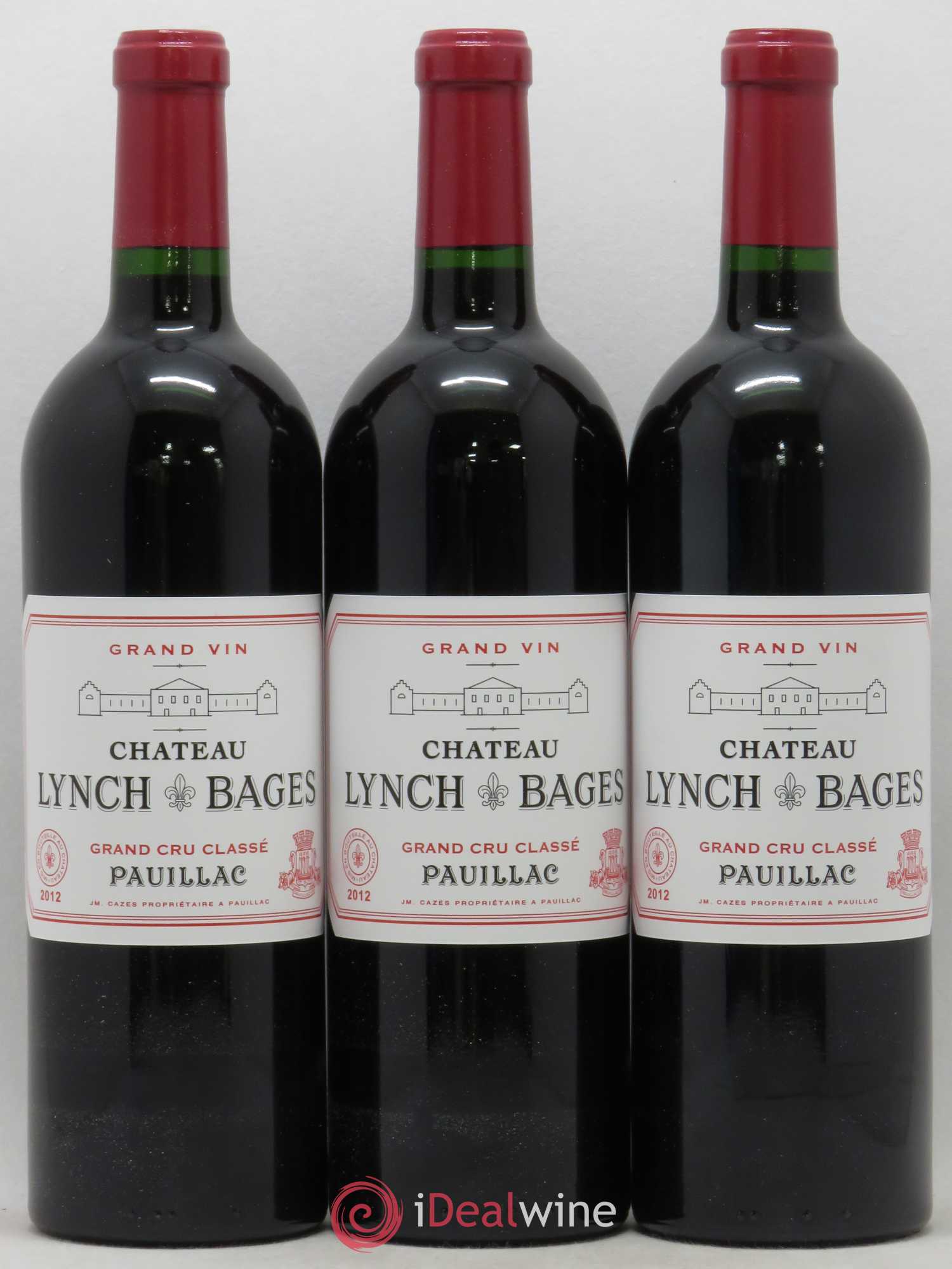 Château Lynch Bages 5ème Grand Cru Classé 2012 - Lot de 6 bouteilles - 2