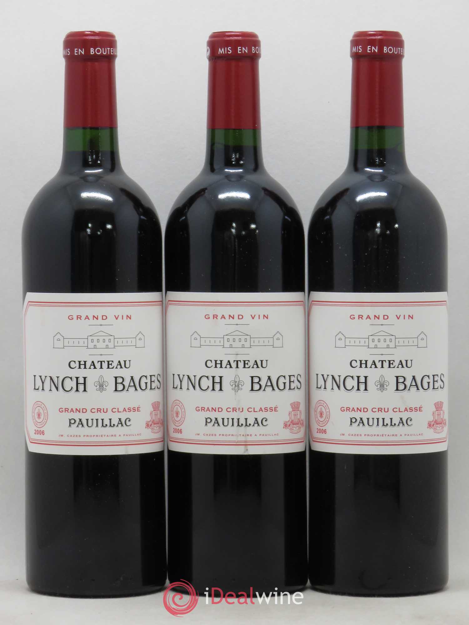 Château Lynch Bages 5ème Grand Cru Classé 2006 - Lot de 6 bouteilles - 2