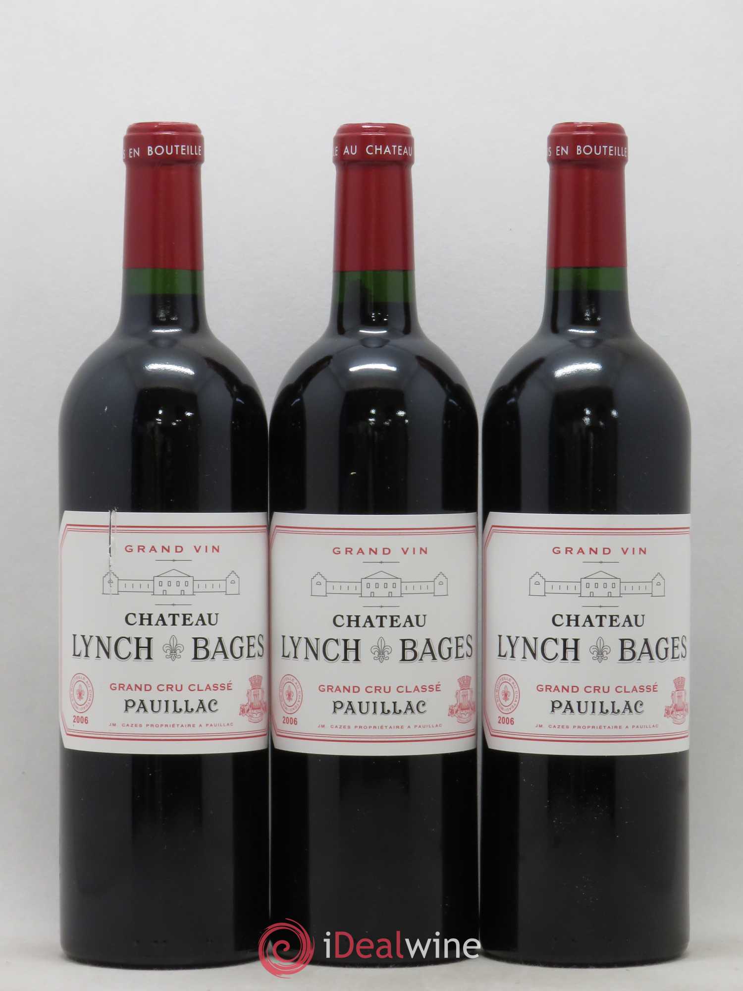 Château Lynch Bages 5ème Grand Cru Classé 2006 - Lot de 6 bouteilles - 1