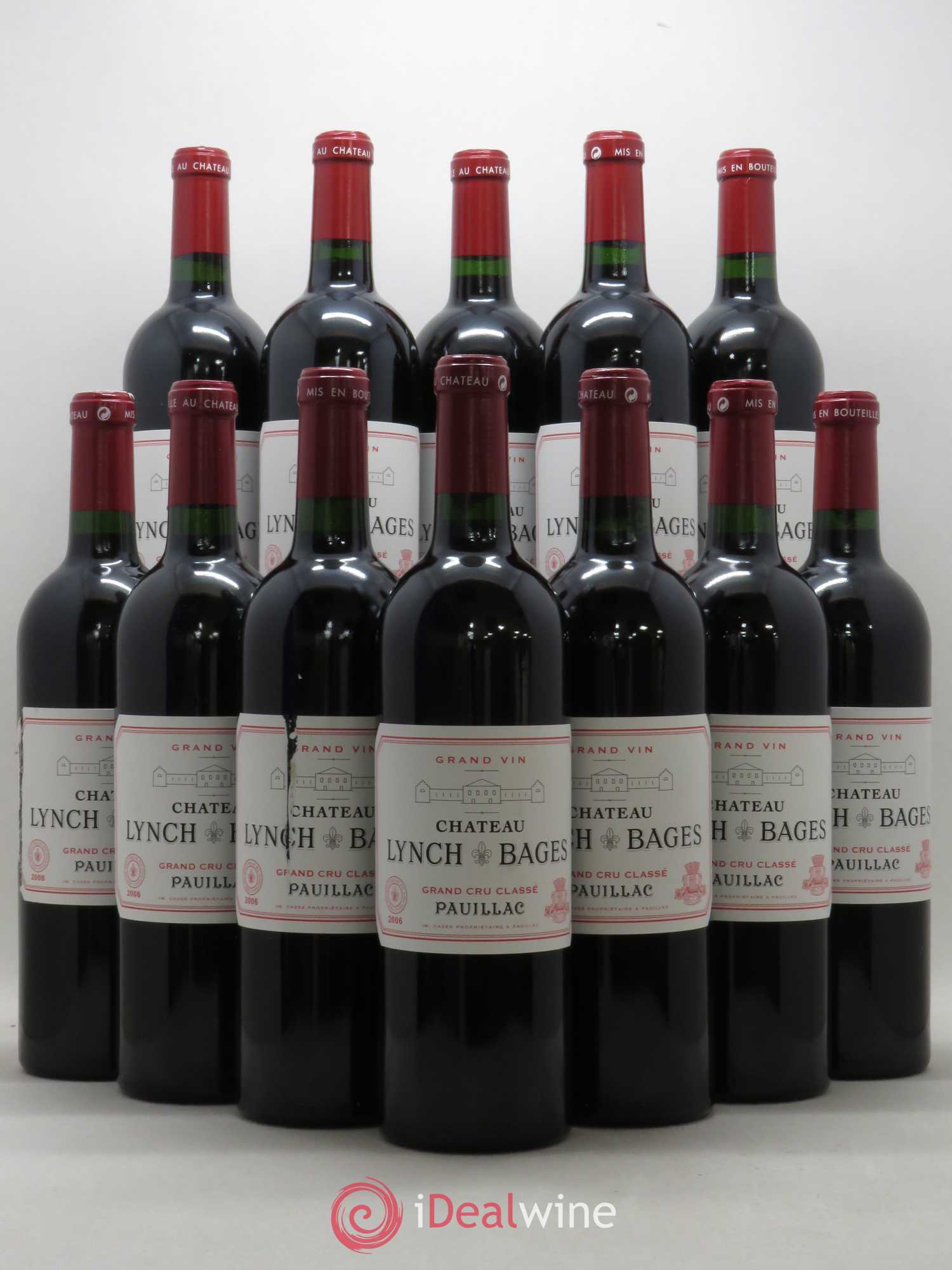 Château Lynch Bages 5ème Grand Cru Classé 2006 - Lot de 12 bouteilles - 0