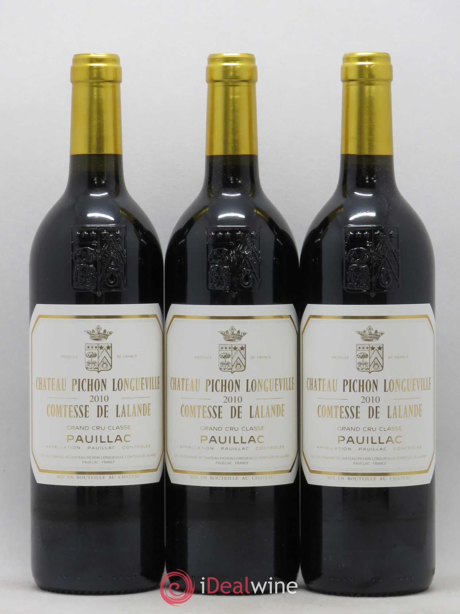 Château Pichon Longueville Comtesse de Lalande 2ème Grand Cru Classé 2010 - Lot de 6 bouteilles - 1