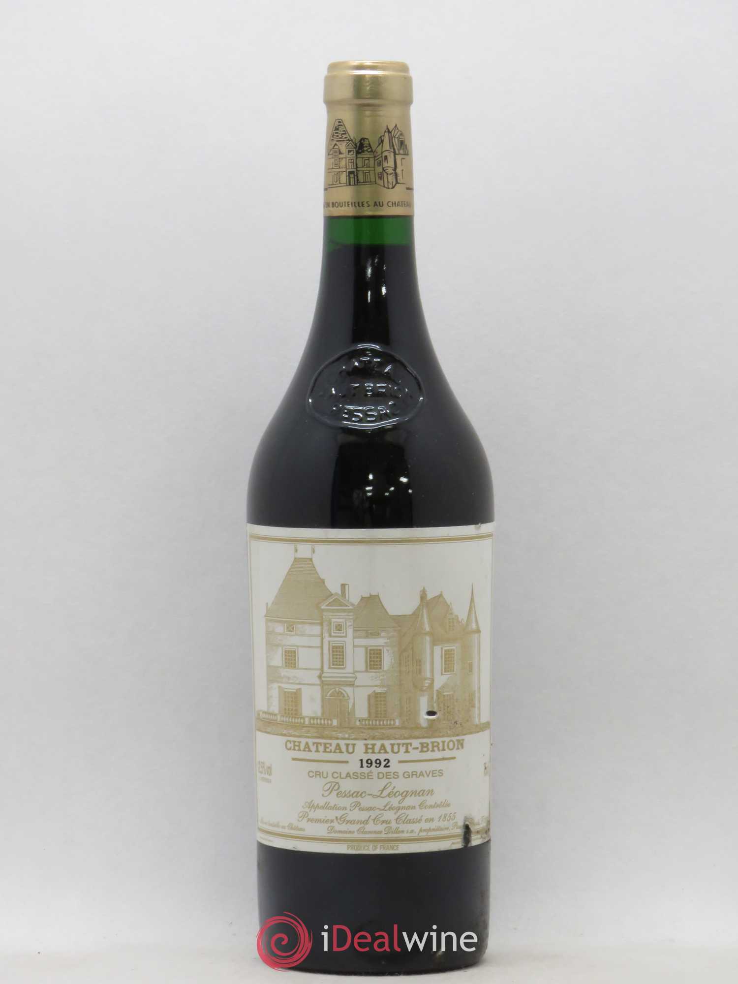 Château Haut Brion 1er Grand Cru Classé 1992 - Lot de 1 bouteille - 0