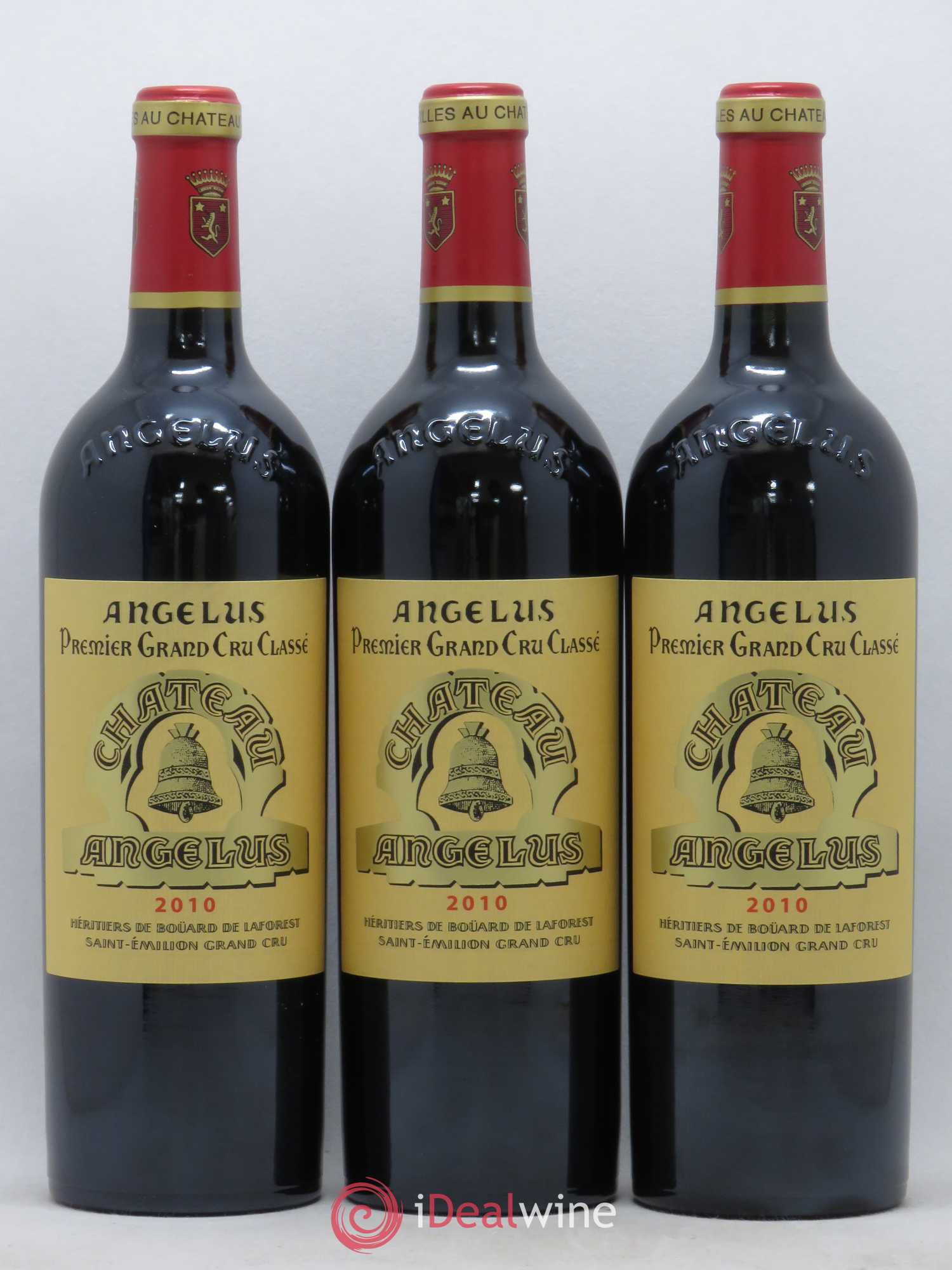 Château Angélus 1er Grand Cru Classé A 2010 - Lot de 6 bouteilles - 1