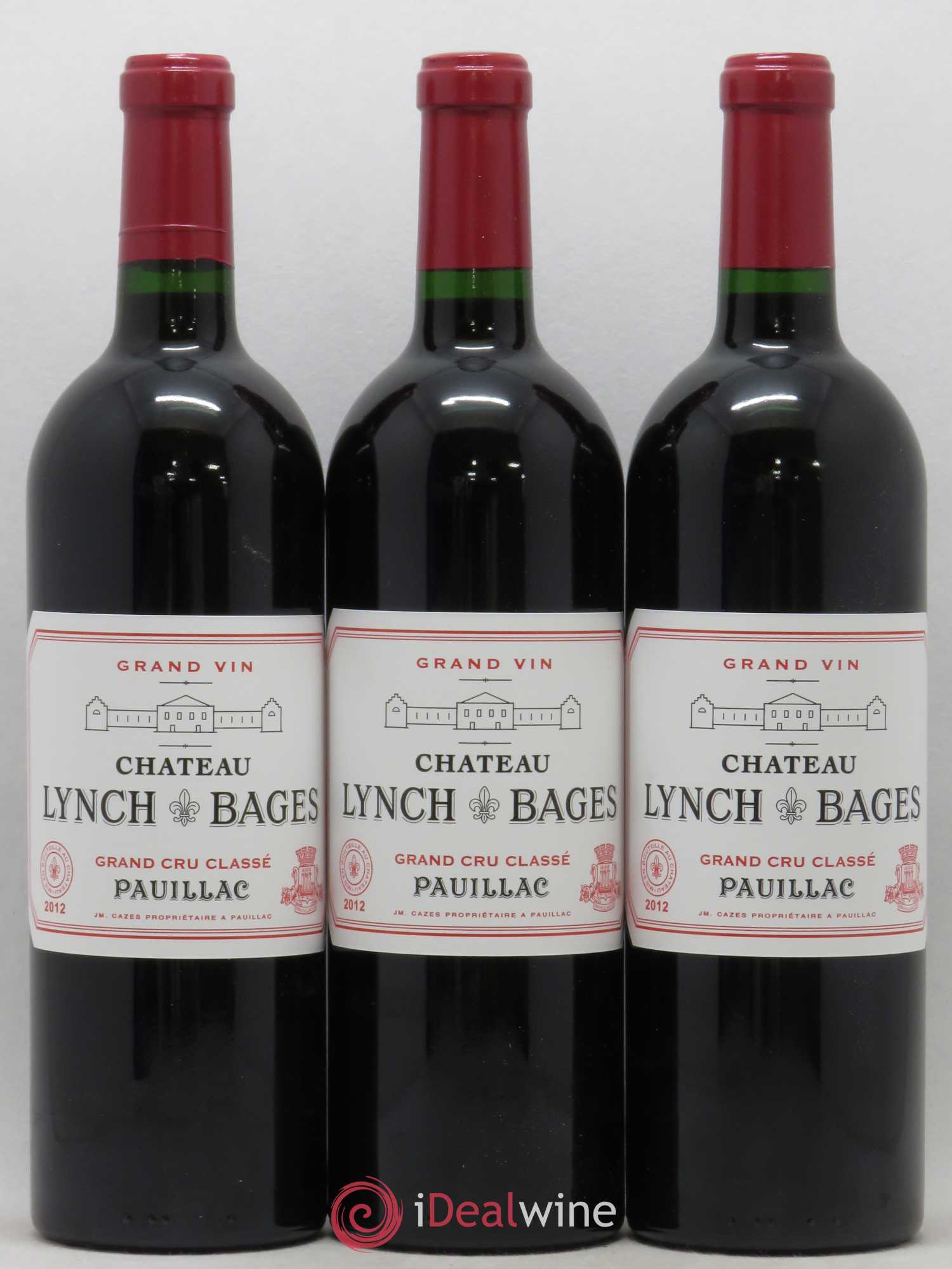 Château Lynch Bages 5ème Grand Cru Classé 2012 - Lot de 12 bouteilles - 4