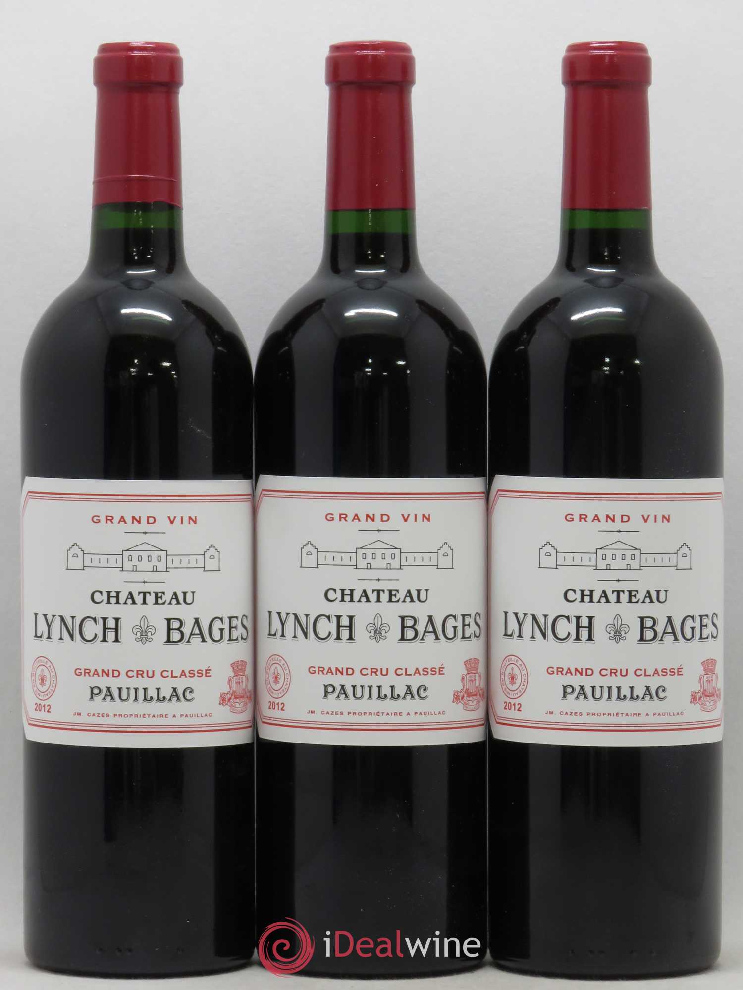 Château Lynch Bages 5ème Grand Cru Classé 2012 - Lot de 12 bouteilles - 3