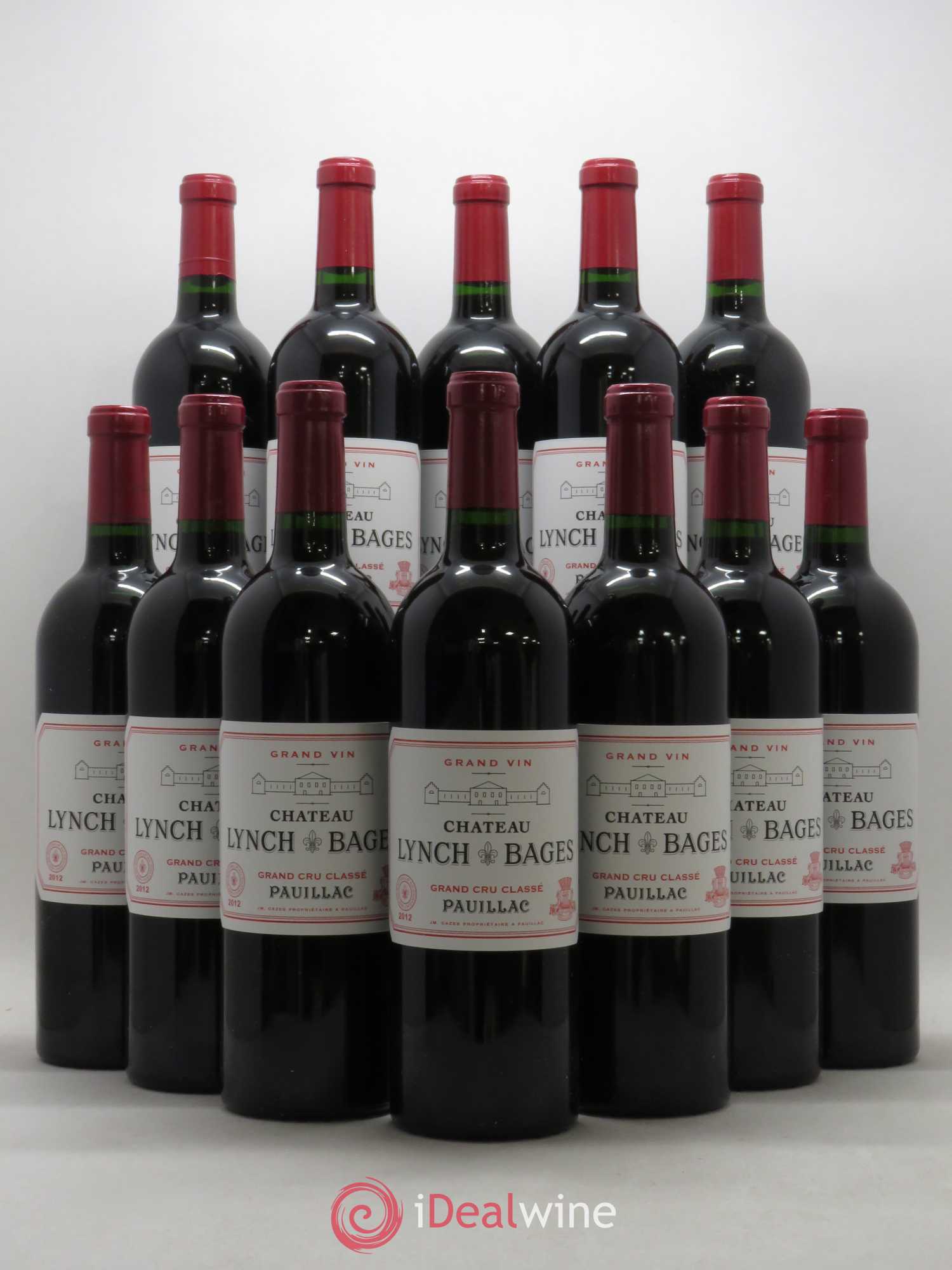 Château Lynch Bages 5ème Grand Cru Classé 2012 - Lot de 12 bouteilles - 0