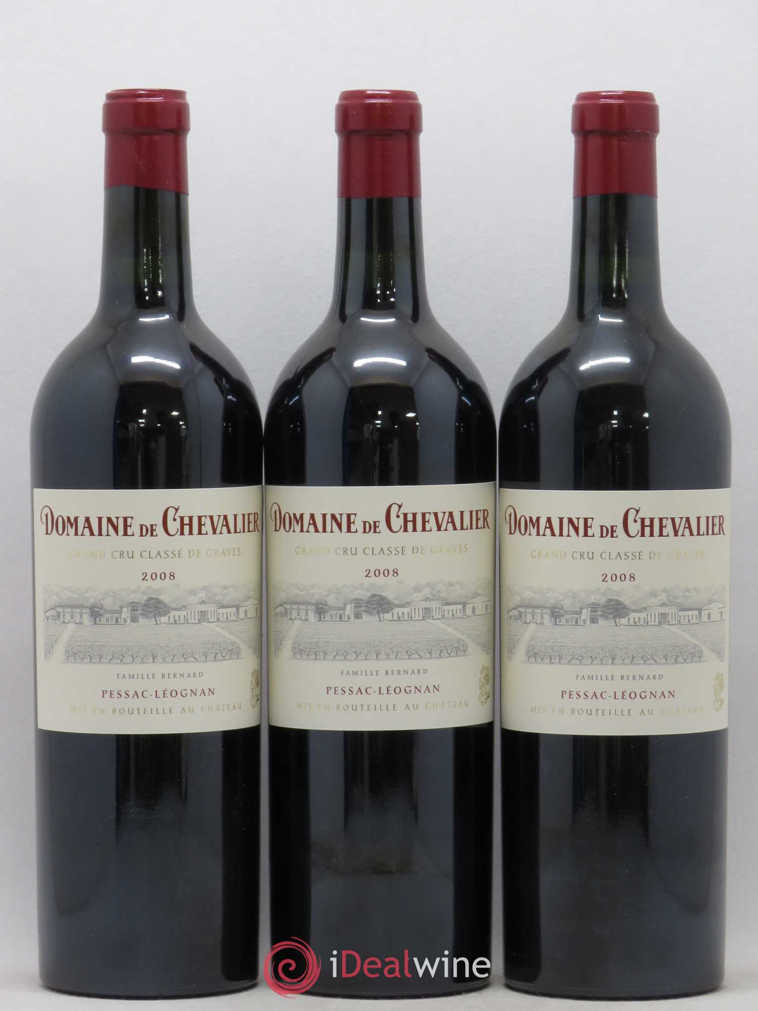 Domaine de Chevalier Cru Classé de Graves 2008 - Lot de 12 bouteilles - 2