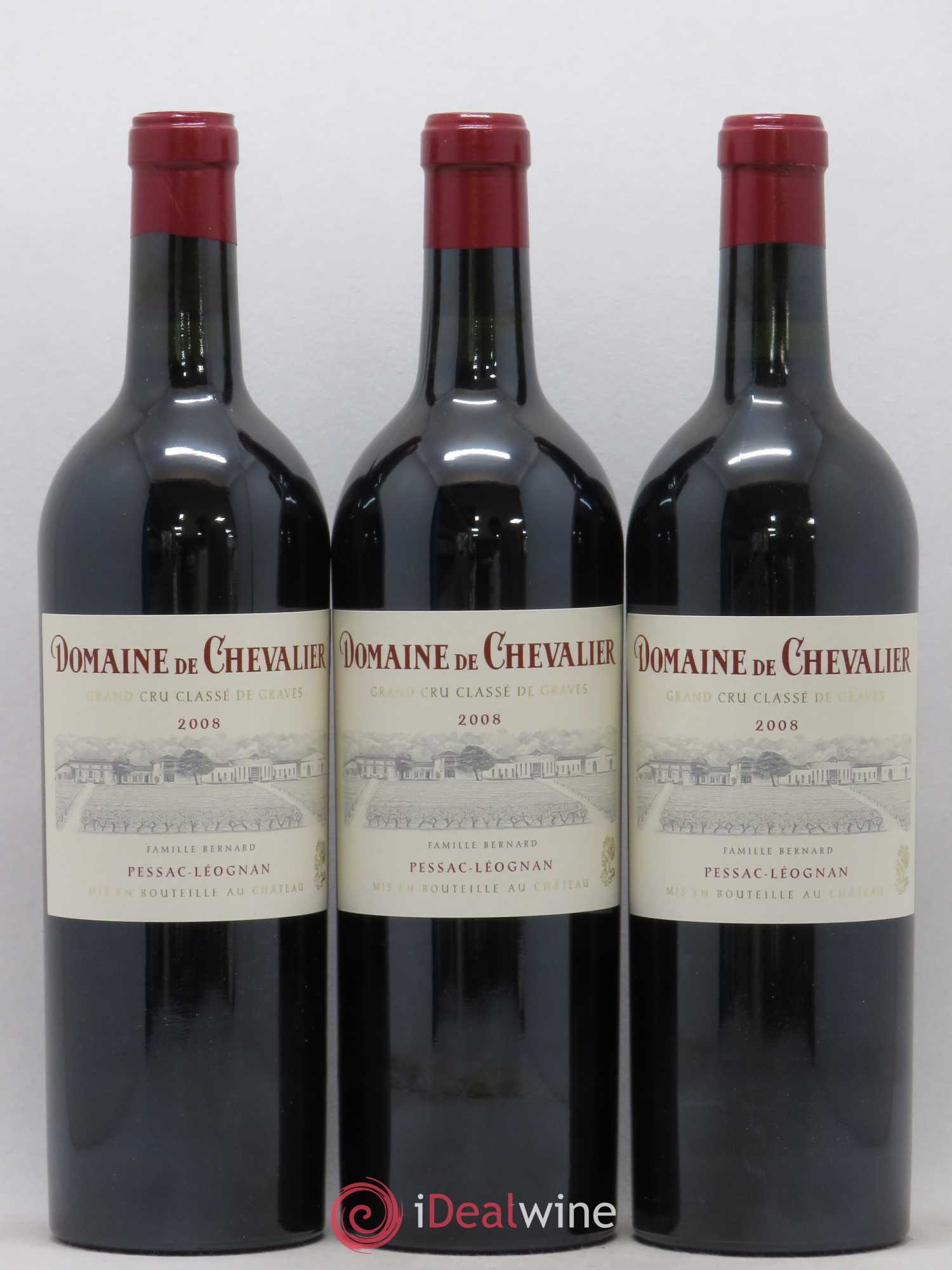 Domaine de Chevalier Cru Classé de Graves 2008 - Lot de 12 bouteilles - 3