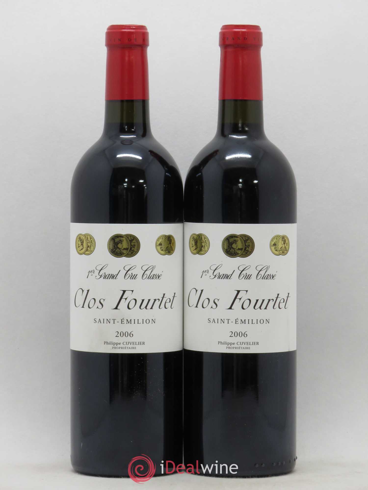 Clos Fourtet 1er Grand Cru Classé B 2006 - Lot de 2 bouteilles - 0