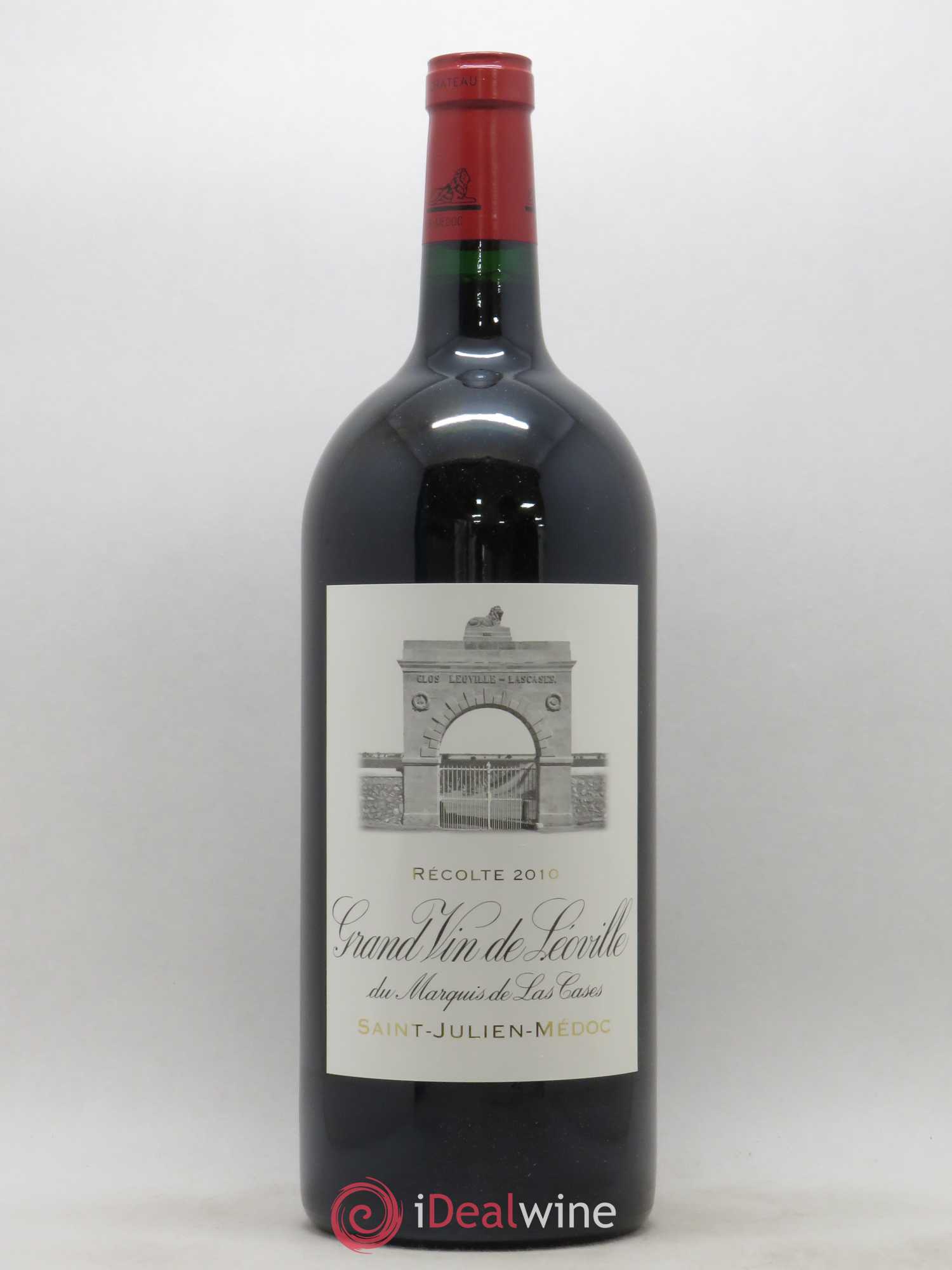Château Léoville Las Cases 2ème Grand Cru Classé 2010 - Lot de 1 double magnum - 0