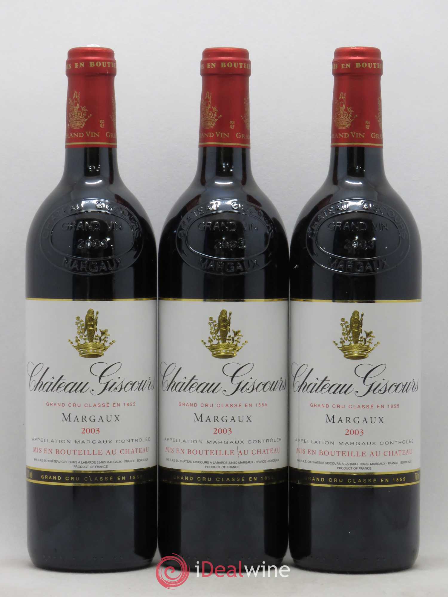 Château Giscours 3ème Grand Cru Classé 2003 - Lot de 12 bouteilles - 3