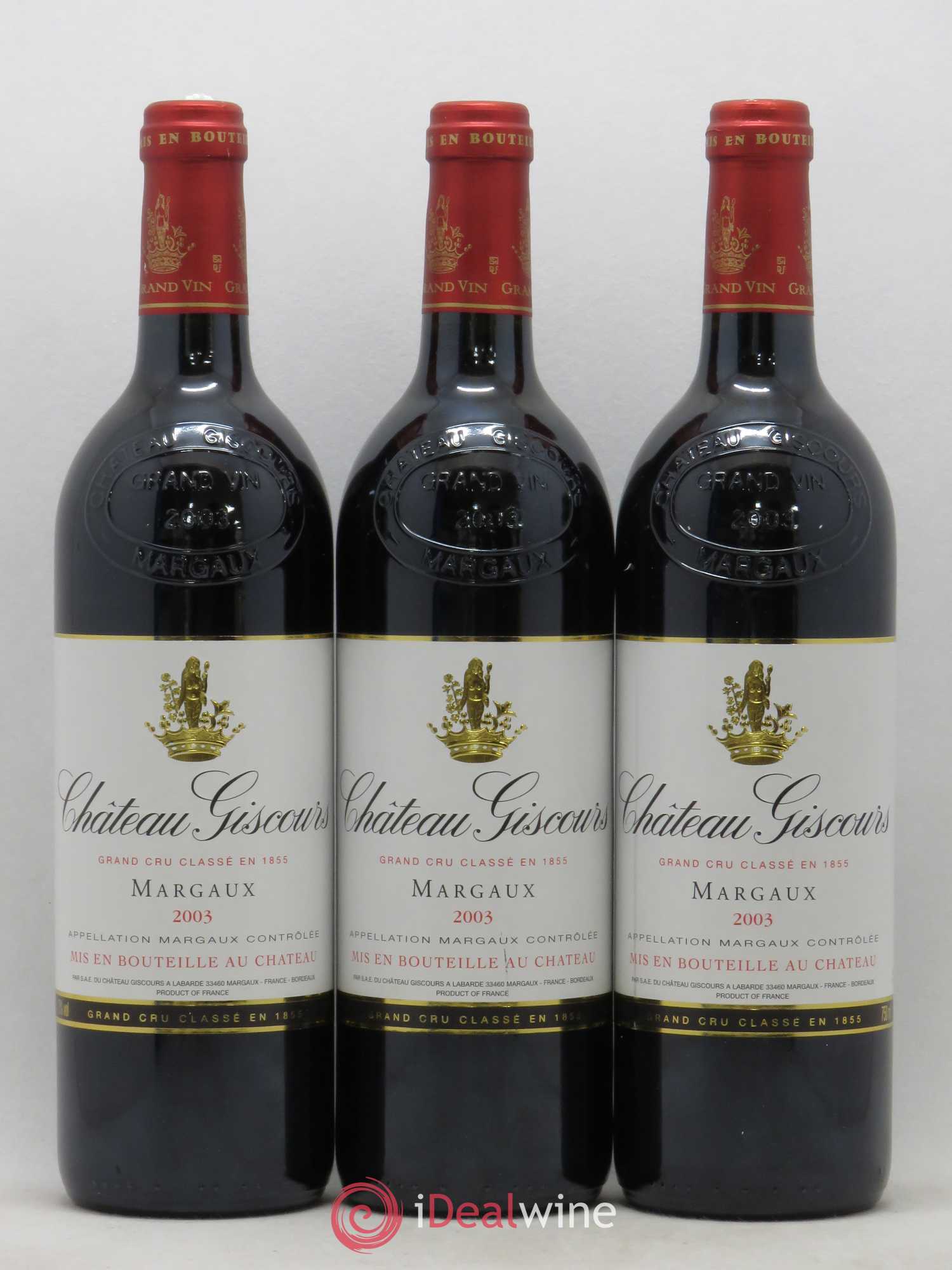Château Giscours 3ème Grand Cru Classé 2003 - Lot de 12 bouteilles - 4