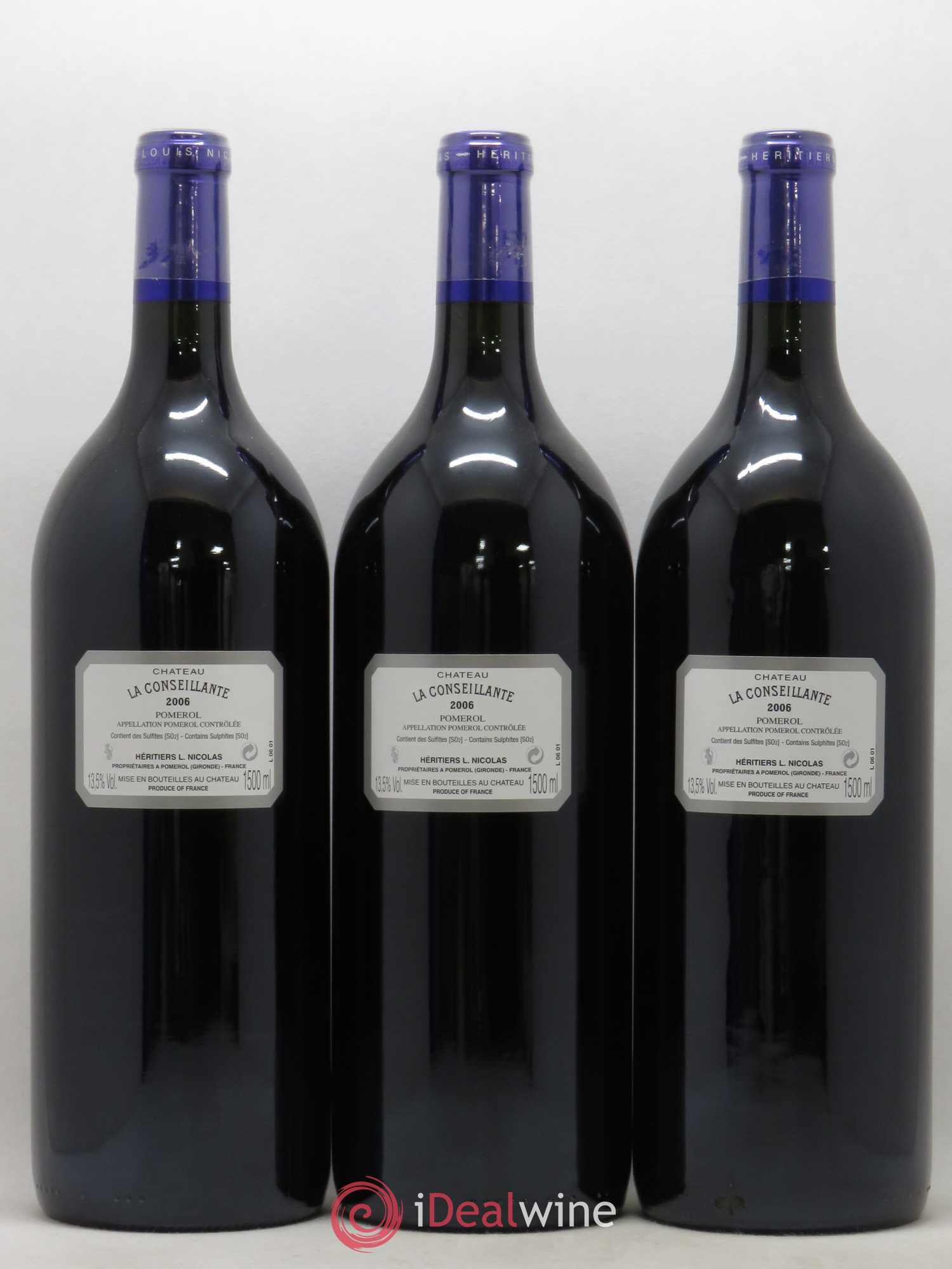 Château la Conseillante 2006 - Lot de 3 magnums - 1