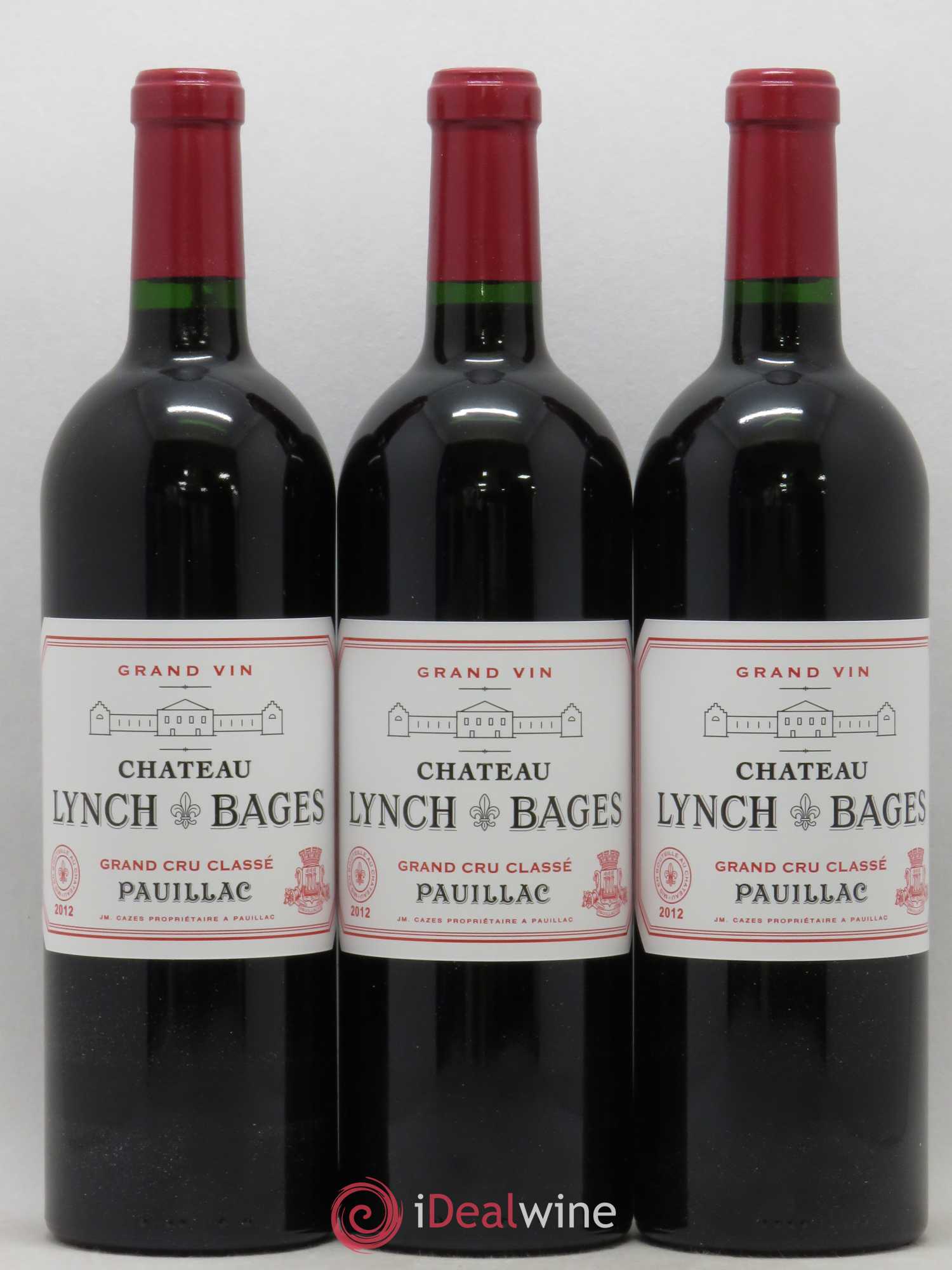 Château Lynch Bages 5ème Grand Cru Classé 2012 - Lot de 6 bouteilles - 1